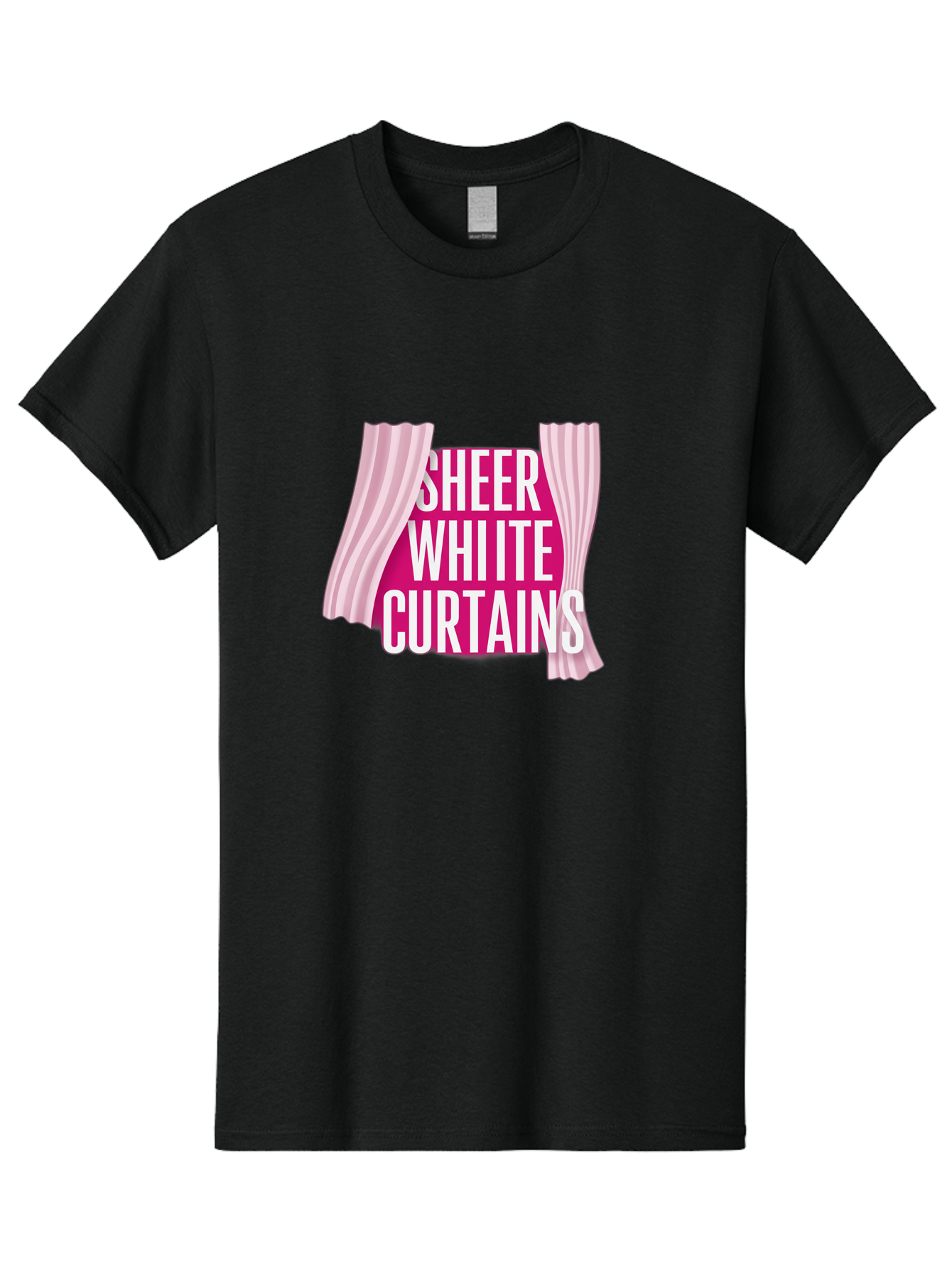 Sheer-White-Curtains Men'S Graphic Tee, 100% Cotton, Comfortable Casual Summer Wear, Machine Washable, Vintage Camera, Old Camera, Antique Camera, Black Camera, Classic Photography, Photography Equipment, Nostalgic Device, Film Camera, Bah094