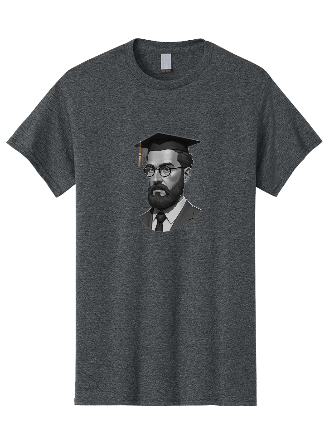 Sigmund-Freud-Graduate Men'S Graphic Tee, 100% Cotton, Comfortable Casual Summer Wear, Machine Washable, Vintage Camera, Old Camera, Antique Camera, Black Camera, Classic Photography, Photography Equipment, Nostalgic Device, Film Camera, Bah105