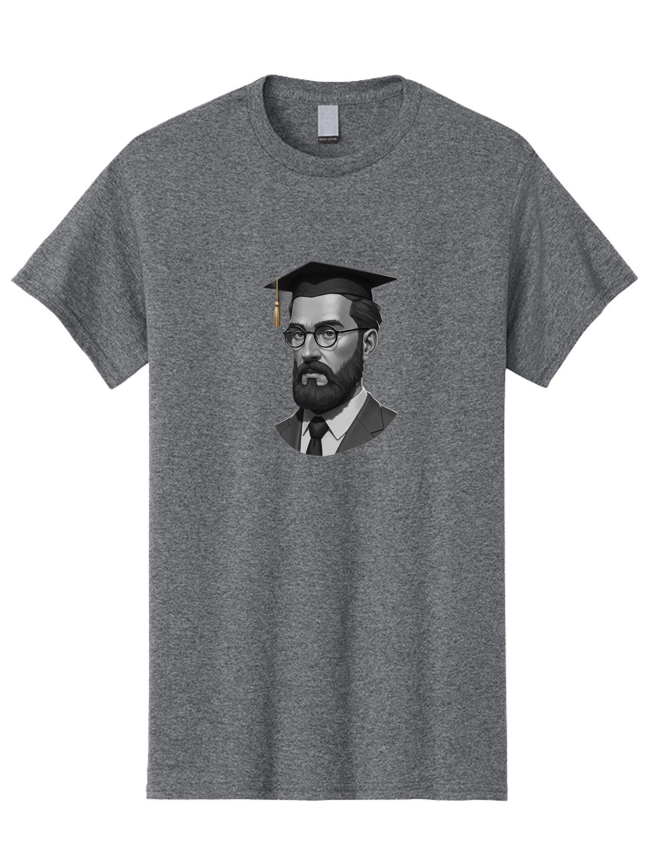 Sigmund-Freud-Graduate Men'S Graphic Tee, 100% Cotton, Comfortable Casual Summer Wear, Machine Washable, Vintage Camera, Old Camera, Antique Camera, Black Camera, Classic Photography, Photography Equipment, Nostalgic Device, Film Camera, Bah105
