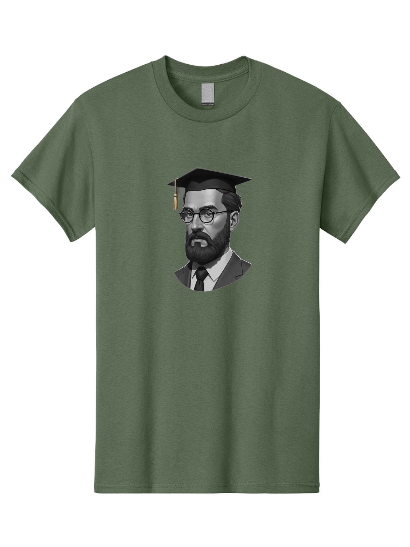 Sigmund-Freud-Graduate Men'S Graphic Tee, 100% Cotton, Comfortable Casual Summer Wear, Machine Washable, Vintage Camera, Old Camera, Antique Camera, Black Camera, Classic Photography, Photography Equipment, Nostalgic Device, Film Camera, Bah105