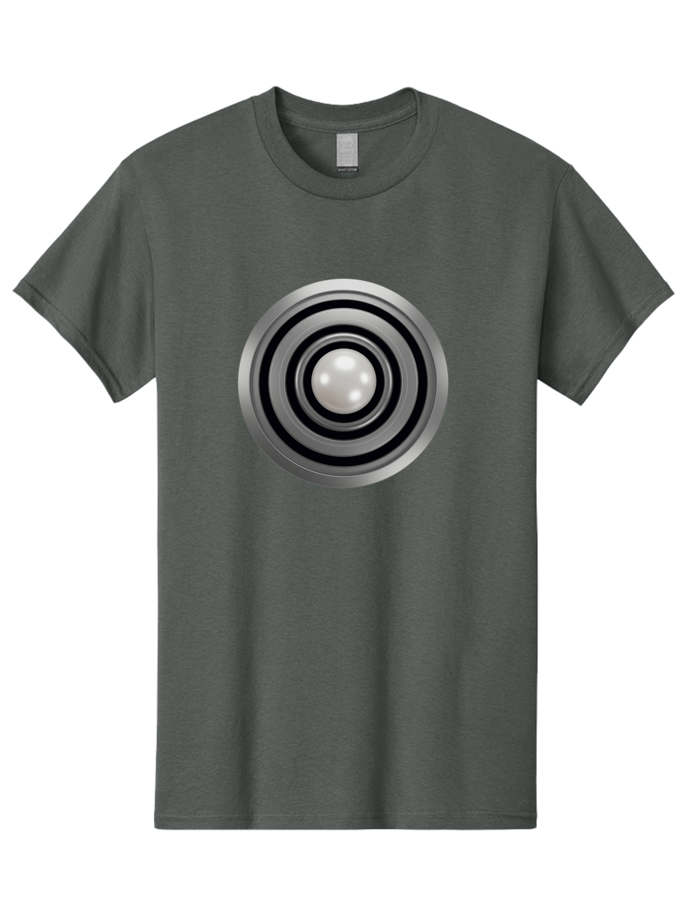 Silver-Ball-Bearing Men'S Graphic Tee, 100% Cotton, Comfortable Casual Summer Wear, Machine Washable, Vintage Camera, Old Camera, Antique Camera, Black Camera, Classic Photography, Photography Equipment, Nostalgic Device, Film Camera, Bah107