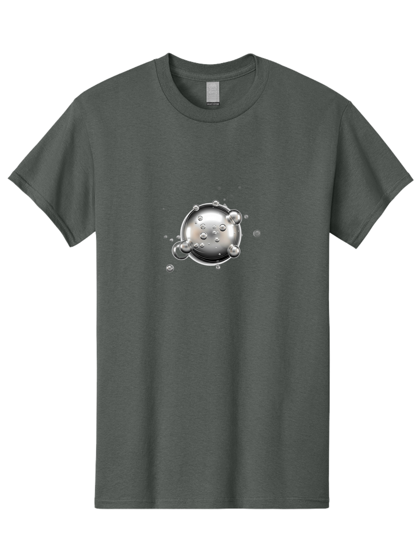 Silver-Bubbles Men'S Graphic Tee, 100% Cotton, Comfortable Casual Summer Wear, Machine Washable, Vintage Camera, Old Camera, Antique Camera, Black Camera, Classic Photography, Photography Equipment, Nostalgic Device, Film Camera, Camera Art Bah108