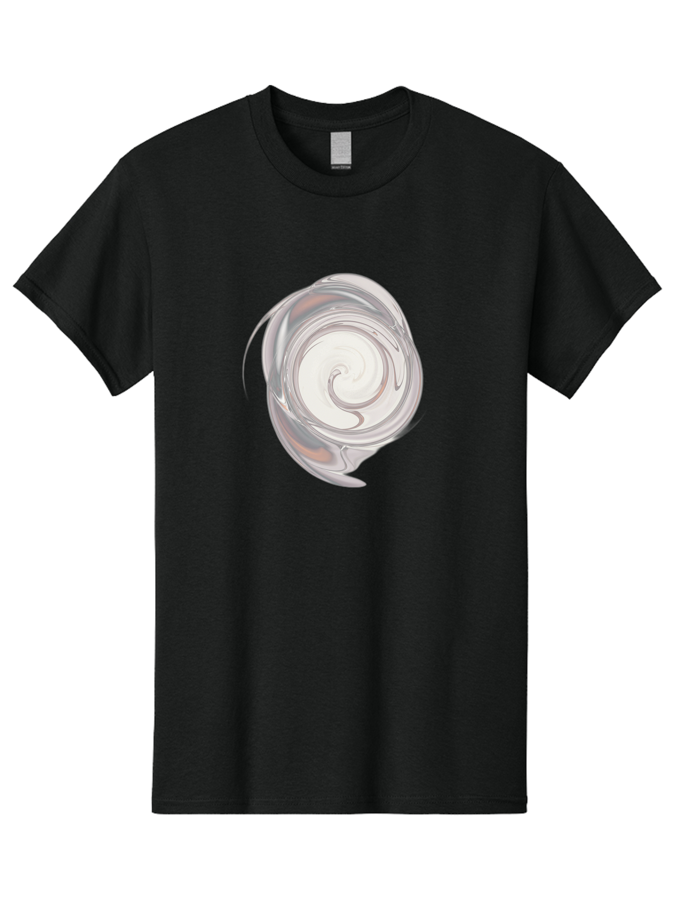 Silver-Swirl Men'S Graphic Tee, 100% Cotton, Comfortable Casual Summer Wear, Machine Washable, Vintage Camera, Old Camera, Antique Camera, Black Camera, Classic Photography, Photography Equipment, Nostalgic Device, Film Camera, Camera Art Bah119
