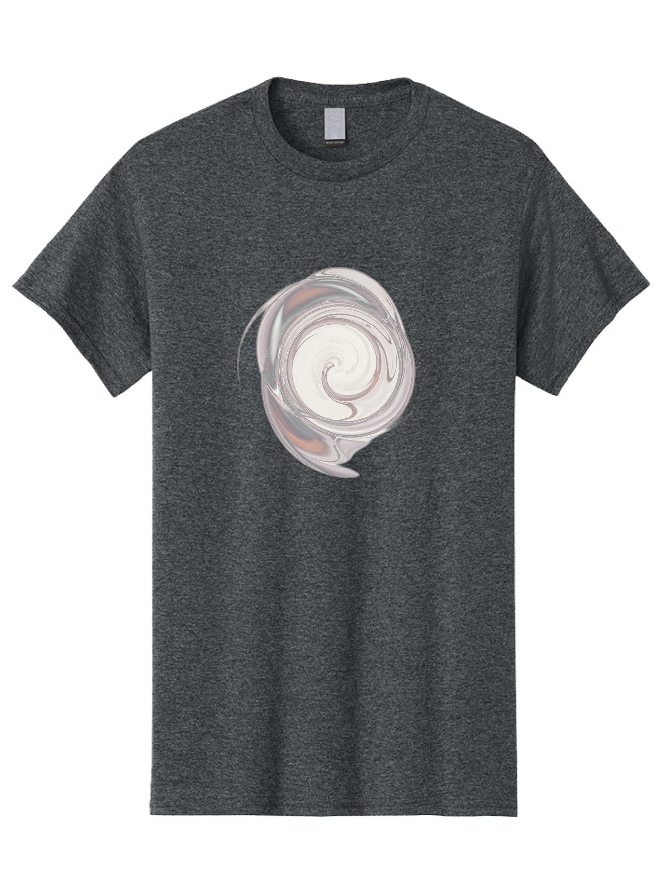 Silver-Swirl Men'S Graphic Tee, 100% Cotton, Comfortable Casual Summer Wear, Machine Washable, Vintage Camera, Old Camera, Antique Camera, Black Camera, Classic Photography, Photography Equipment, Nostalgic Device, Film Camera, Camera Art Bah119
