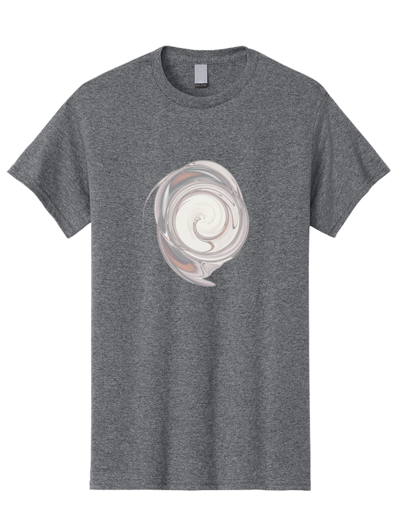 Silver-Swirl Men'S Graphic Tee, 100% Cotton, Comfortable Casual Summer Wear, Machine Washable, Vintage Camera, Old Camera, Antique Camera, Black Camera, Classic Photography, Photography Equipment, Nostalgic Device, Film Camera, Camera Art Bah119