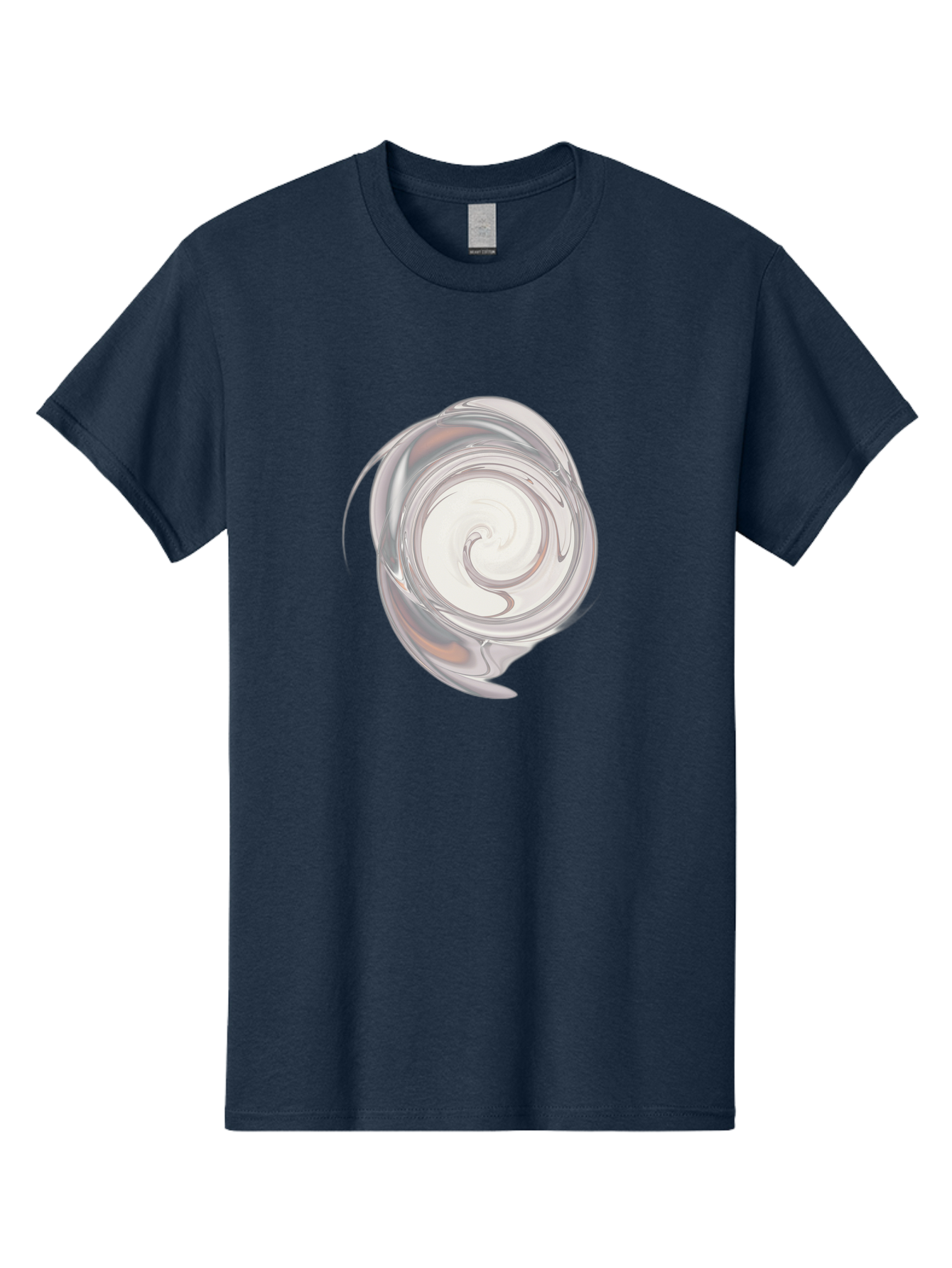 Silver-Swirl Men'S Graphic Tee, 100% Cotton, Comfortable Casual Summer Wear, Machine Washable, Vintage Camera, Old Camera, Antique Camera, Black Camera, Classic Photography, Photography Equipment, Nostalgic Device, Film Camera, Camera Art Bah119