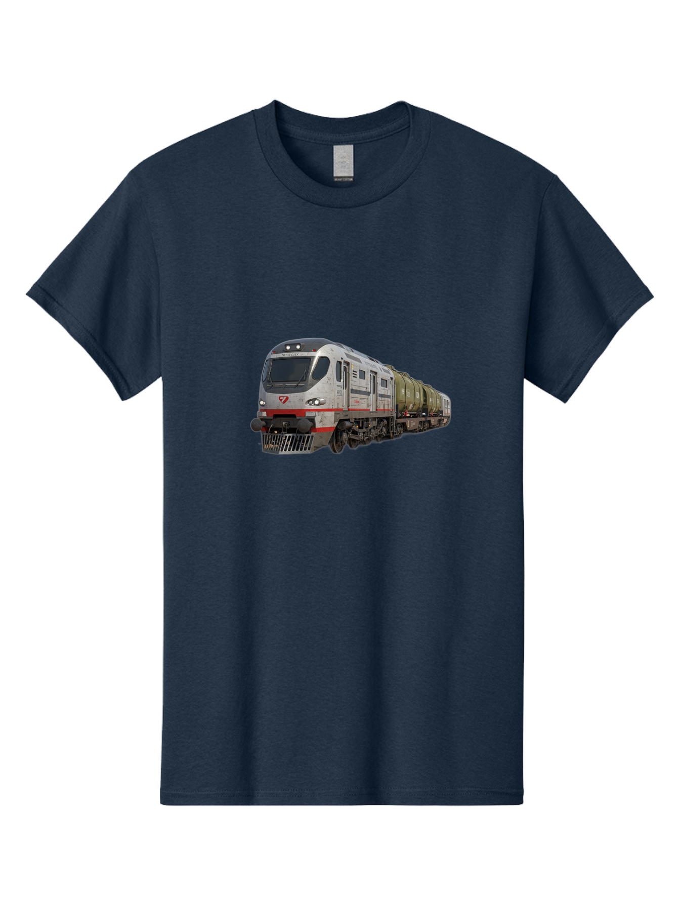 Silver-Train-With-Tank-Cars Men'S Graphic Tee, 100% Cotton, Comfortable Casual Summer Wear, Machine Washable, Vintage Camera, Old Camera, Antique Camera, Black Camera, Classic Photography, Photography Equipment, Nostalgic Device, Film Camera, Bah120