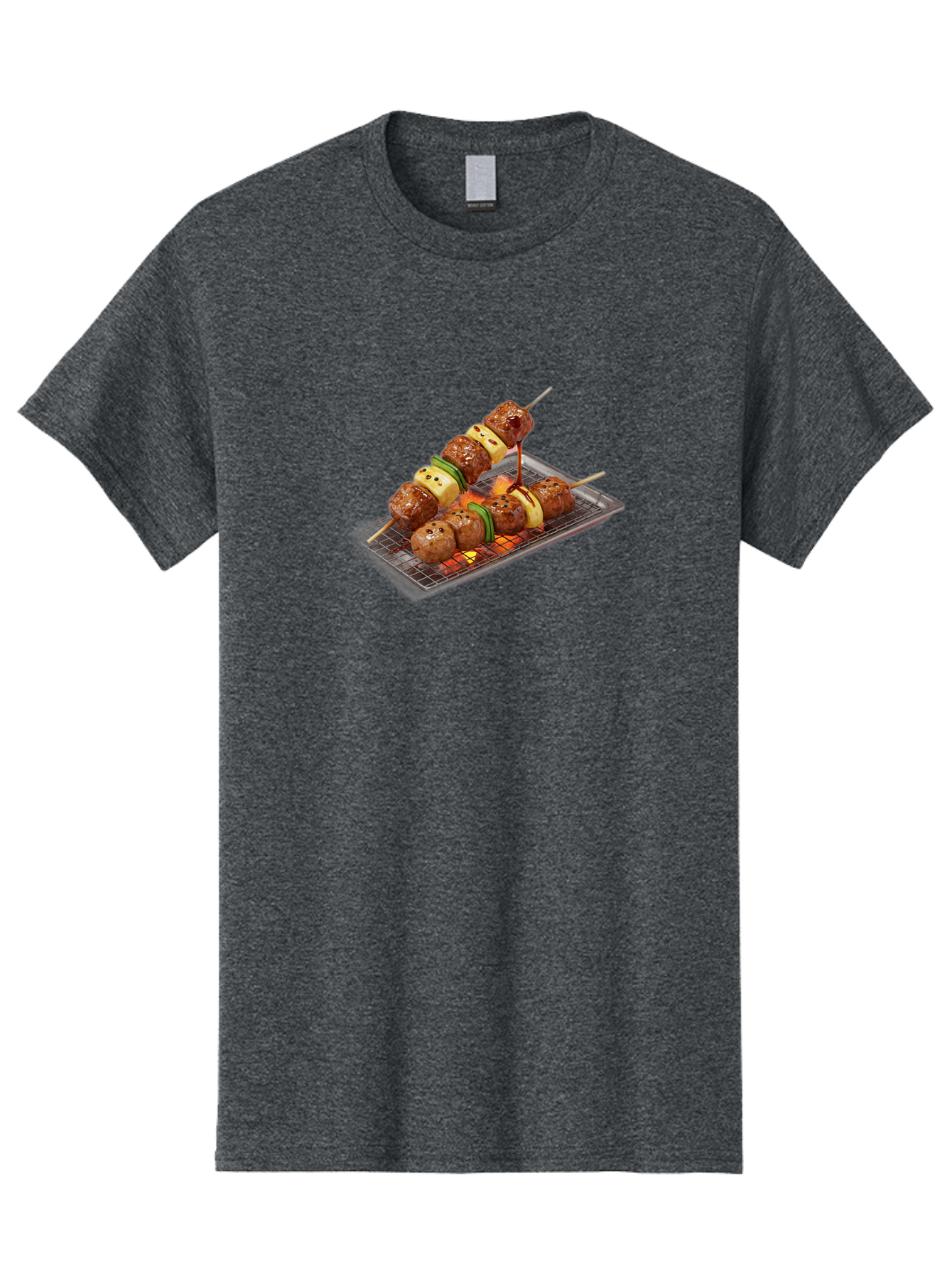 Skewers-On-Grill Men'S Graphic Tee, 100% Cotton, Comfortable Casual Summer Wear, Machine Washable, Vintage Camera, Old Camera, Antique Camera, Black Camera, Classic Photography, Photography Equipment, Nostalgic Device, Film Camera, Camera Art Bah122