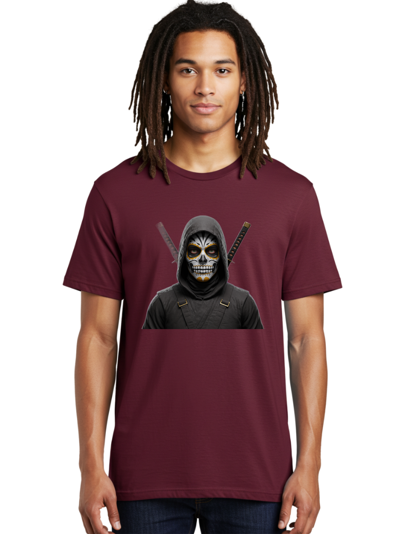 Skull-Ninja Men'S Graphic Tee, 100% Cotton, Comfortable Casual Summer Wear, Machine Washable, Vintage Camera, Old Camera, Antique Camera, Black Camera, Classic Photography, Photography Equipment, Nostalgic Device, Film Camera, Camera Art Bah123