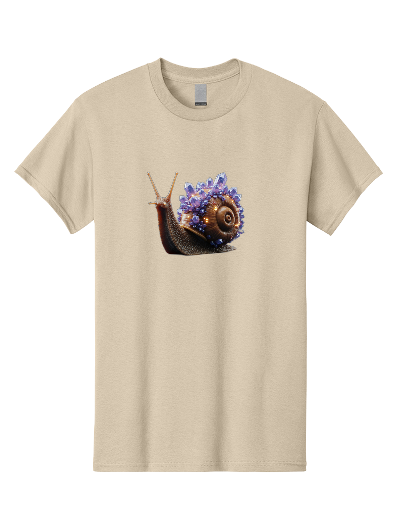 Snail-With-Crystals Men'S Graphic Tee, 100% Cotton, Comfortable Casual Summer Wear, Machine Washable, Vintage Camera, Old Camera, Antique Camera, Black Camera, Classic Photography, Photography Equipment, Nostalgic Device, Film Camera, Bah136