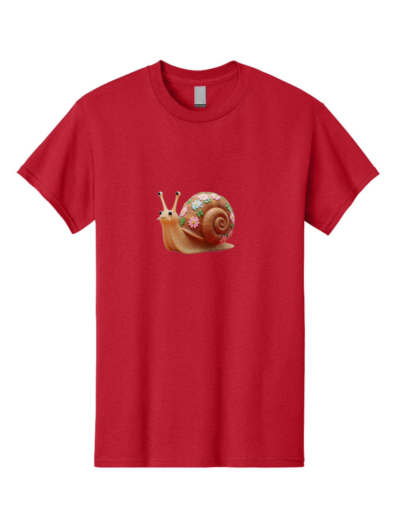 Snail-With-Flowers Men'S Graphic Tee, 100% Cotton, Comfortable Casual Summer Wear, Machine Washable, Vintage Camera, Old Camera, Antique Camera, Black Camera, Classic Photography, Photography Equipment, Nostalgic Device, Film Camera, Bah146
