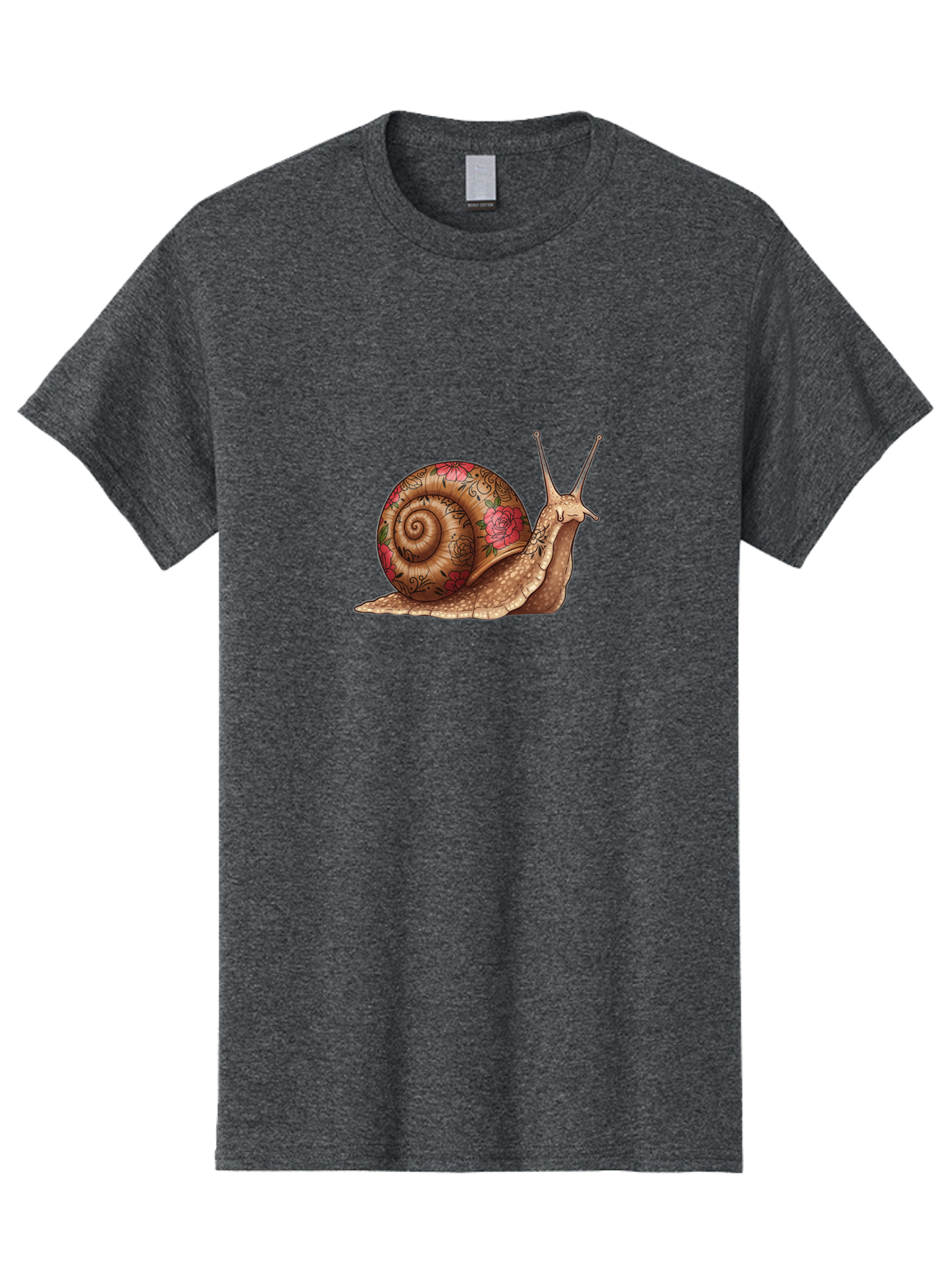 Snail Men'S Graphic Tee, 100% Cotton, Comfortable Casual Summer Wear, Machine Washable, Vintage Camera, Old Camera, Antique Camera, Black Camera, Classic Photography, Photography Equipment, Nostalgic Device, Film Camera, Camera Art Bah150