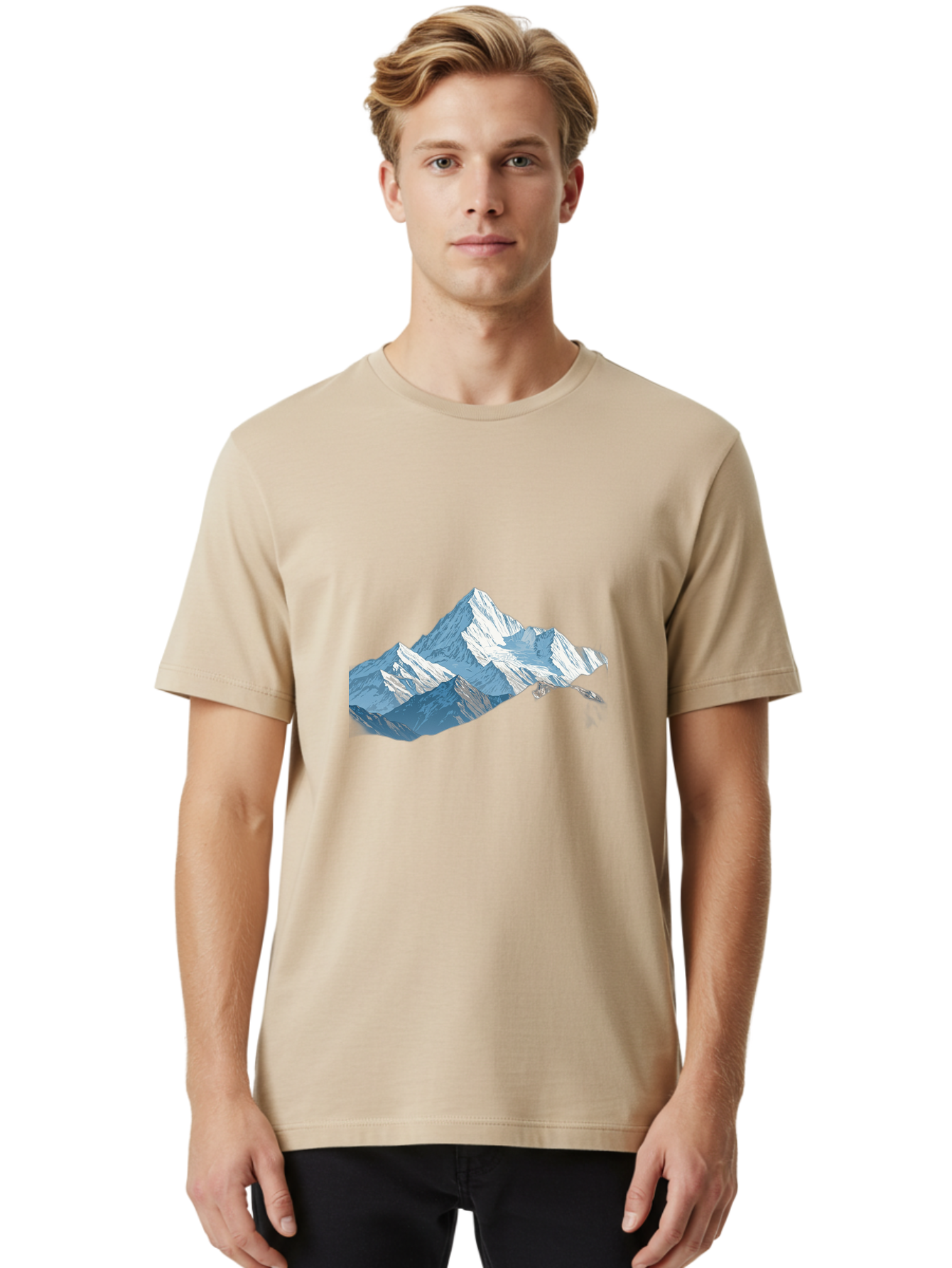 Snow-Mountains Men'S Graphic Tee, 100% Cotton, Comfortable Casual Summer Wear, Machine Washable, Vintage Camera, Old Camera, Antique Camera, Black Camera, Classic Photography, Photography Equipment, Nostalgic Device, Film Camera, Camera Art Bah151