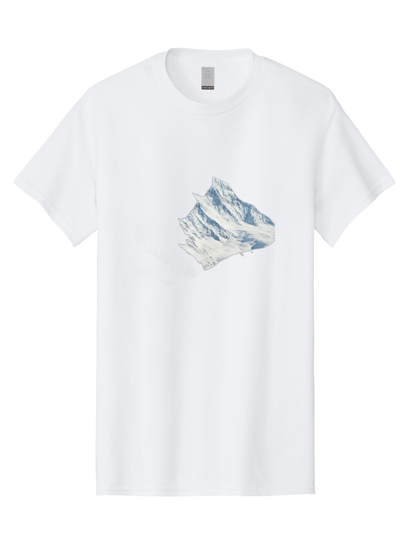 Snowy-Mountain-Peak Men'S Graphic Tee, 100% Cotton, Comfortable Casual Summer Wear, Machine Washable, Vintage Camera, Old Camera, Antique Camera, Black Camera, Classic Photography, Photography Equipment, Nostalgic Device, Film Camera, Bah153