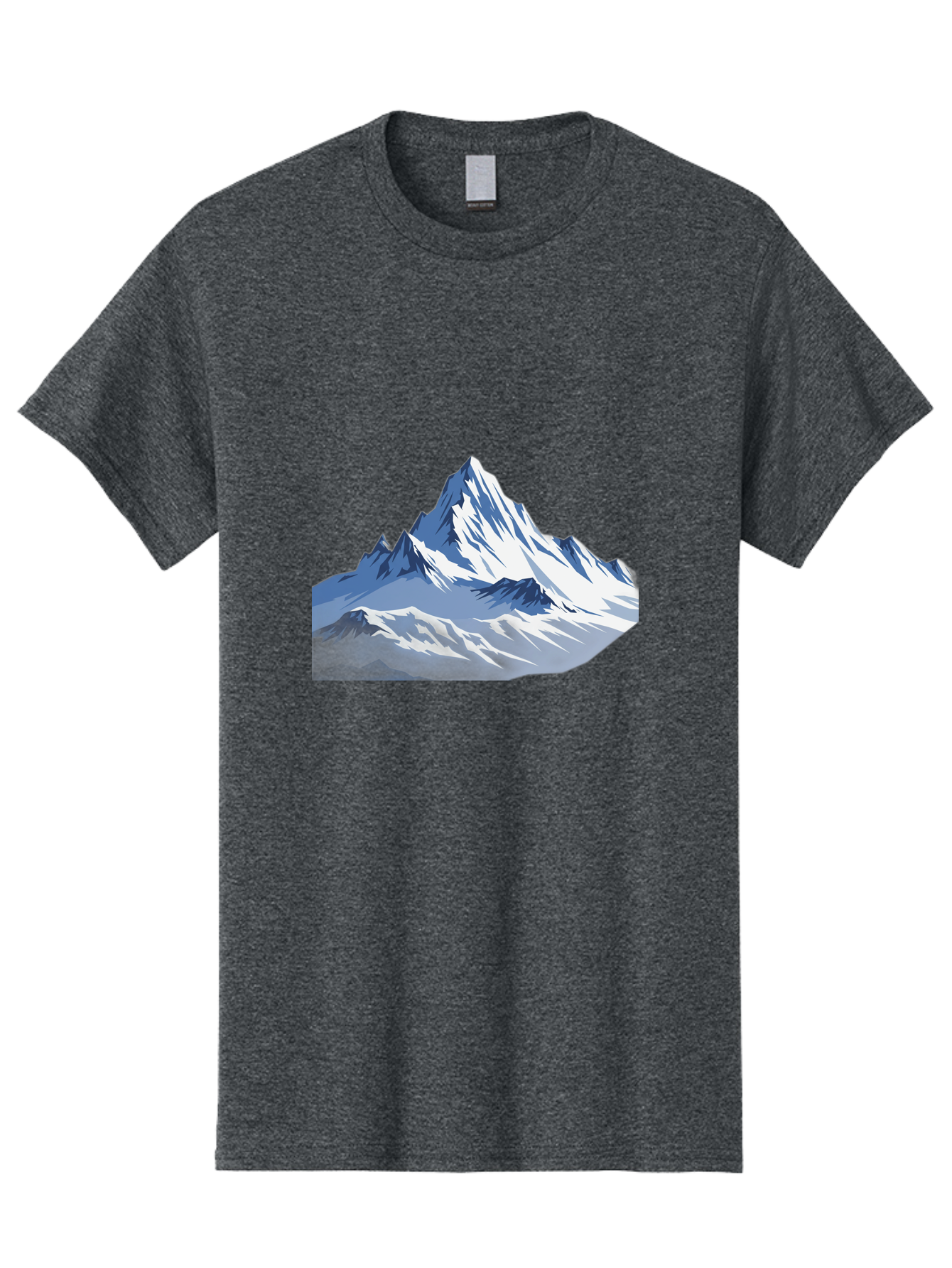 Snowy-Mountain-Peaks Men'S Graphic Tee, 100% Cotton, Comfortable Casual Summer Wear, Machine Washable, Vintage Camera, Old Camera, Antique Camera, Black Camera, Classic Photography, Photography Equipment, Nostalgic Device, Film Camera, Bah155