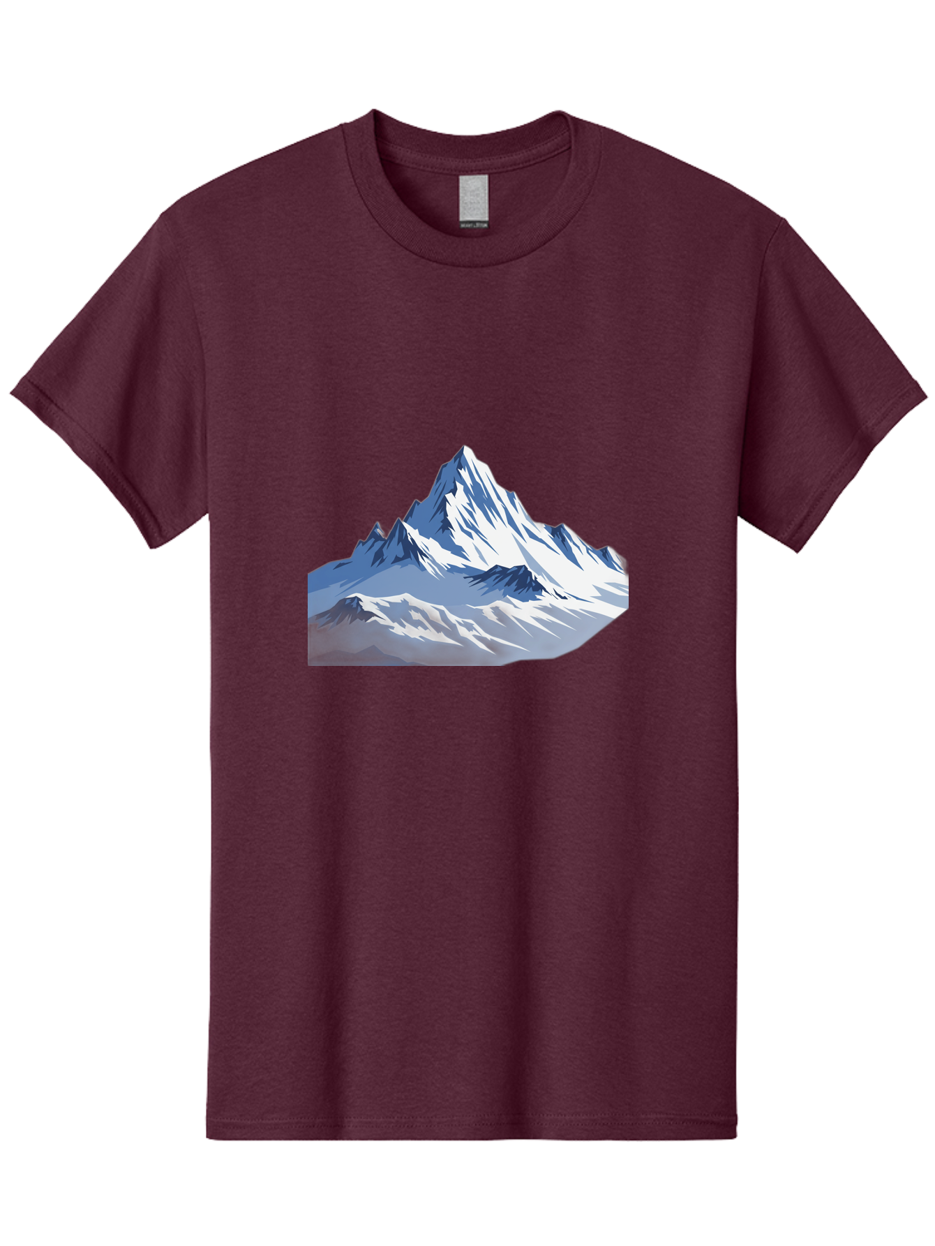 Snowy-Mountain-Peaks Men'S Graphic Tee, 100% Cotton, Comfortable Casual Summer Wear, Machine Washable, Vintage Camera, Old Camera, Antique Camera, Black Camera, Classic Photography, Photography Equipment, Nostalgic Device, Film Camera, Bah155