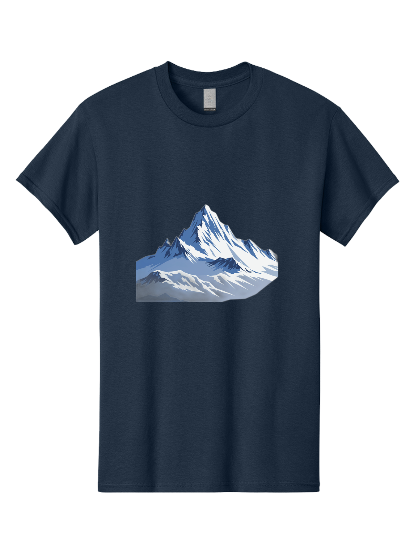 Snowy-Mountain-Peaks Men'S Graphic Tee, 100% Cotton, Comfortable Casual Summer Wear, Machine Washable, Vintage Camera, Old Camera, Antique Camera, Black Camera, Classic Photography, Photography Equipment, Nostalgic Device, Film Camera, Bah155