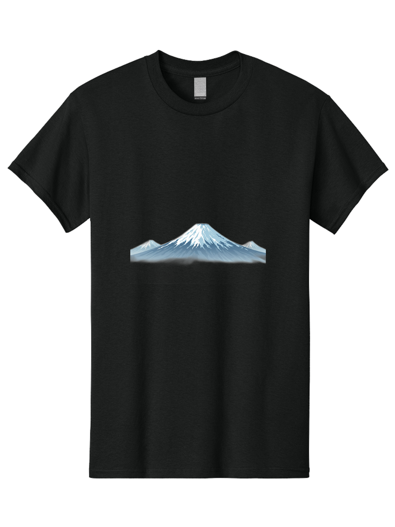 Snowy-Mountain-Range Men'S Graphic Tee, 100% Cotton, Comfortable Casual Summer Wear, Machine Washable, Vintage Camera, Old Camera, Antique Camera, Black Camera, Classic Photography, Photography Equipment, Nostalgic Device, Film Camera, Bah156