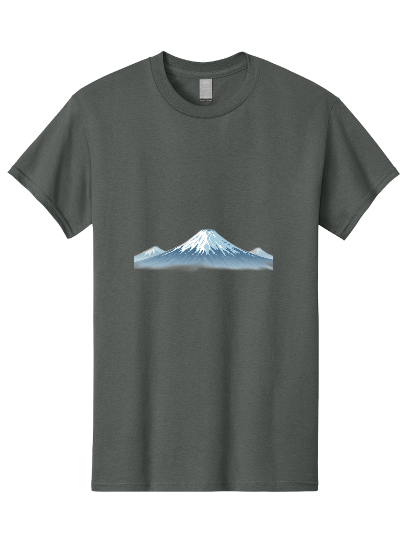 Snowy-Mountain-Range Men'S Graphic Tee, 100% Cotton, Comfortable Casual Summer Wear, Machine Washable, Vintage Camera, Old Camera, Antique Camera, Black Camera, Classic Photography, Photography Equipment, Nostalgic Device, Film Camera, Bah156
