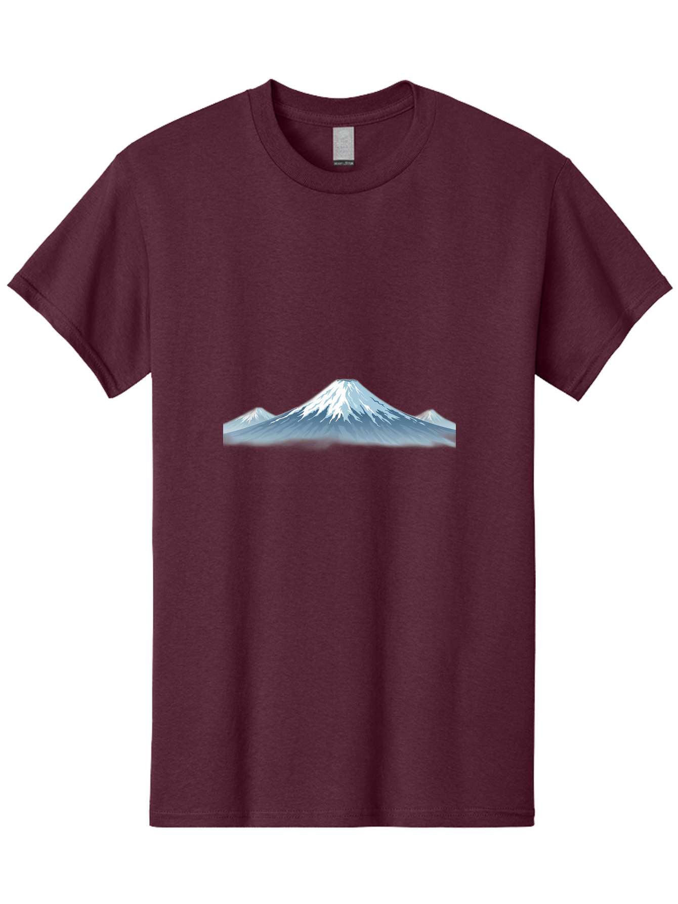 Snowy-Mountain-Range Men'S Graphic Tee, 100% Cotton, Comfortable Casual Summer Wear, Machine Washable, Vintage Camera, Old Camera, Antique Camera, Black Camera, Classic Photography, Photography Equipment, Nostalgic Device, Film Camera, Bah156