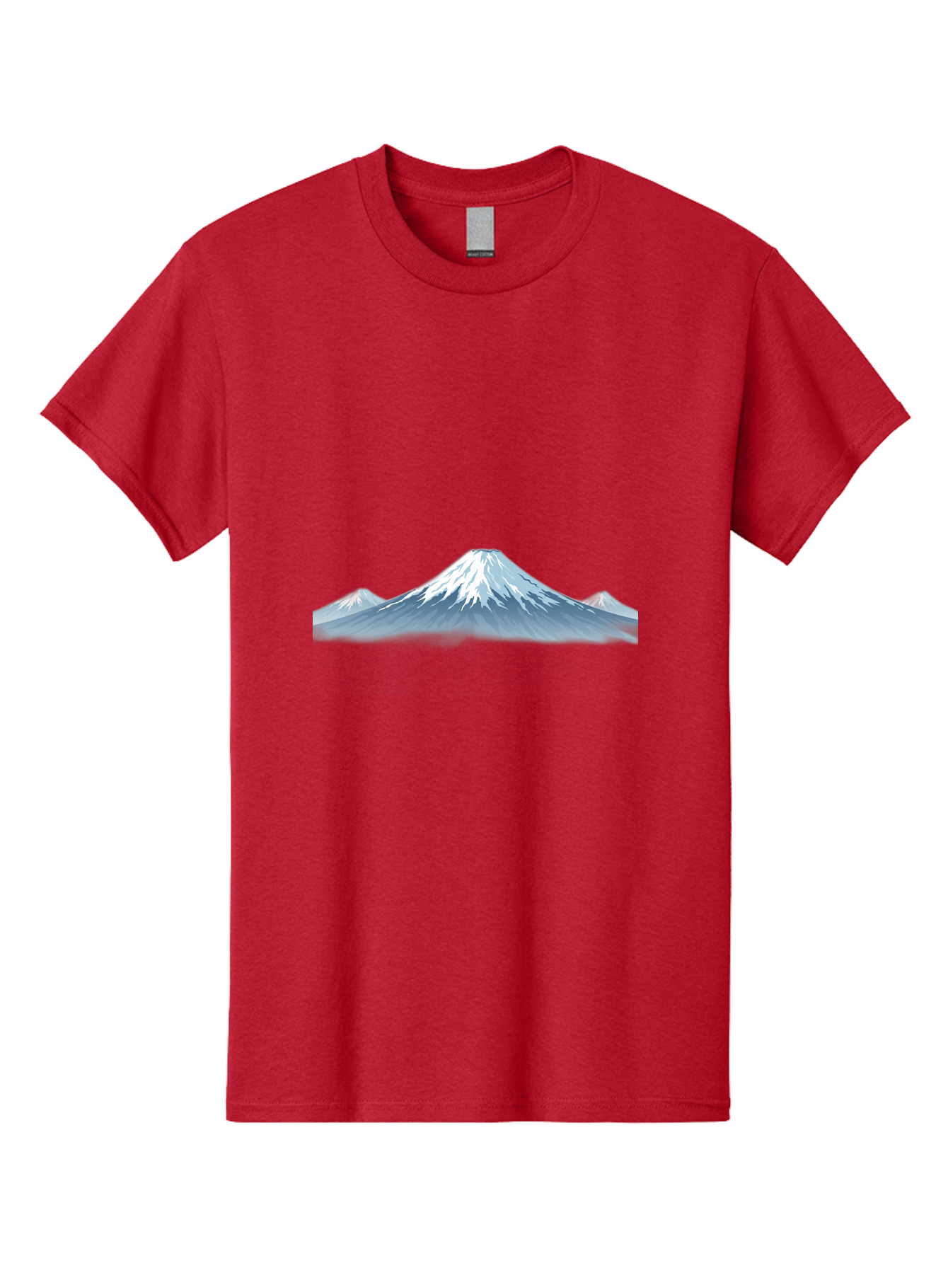 Snowy-Mountain-Range Men'S Graphic Tee, 100% Cotton, Comfortable Casual Summer Wear, Machine Washable, Vintage Camera, Old Camera, Antique Camera, Black Camera, Classic Photography, Photography Equipment, Nostalgic Device, Film Camera, Bah156