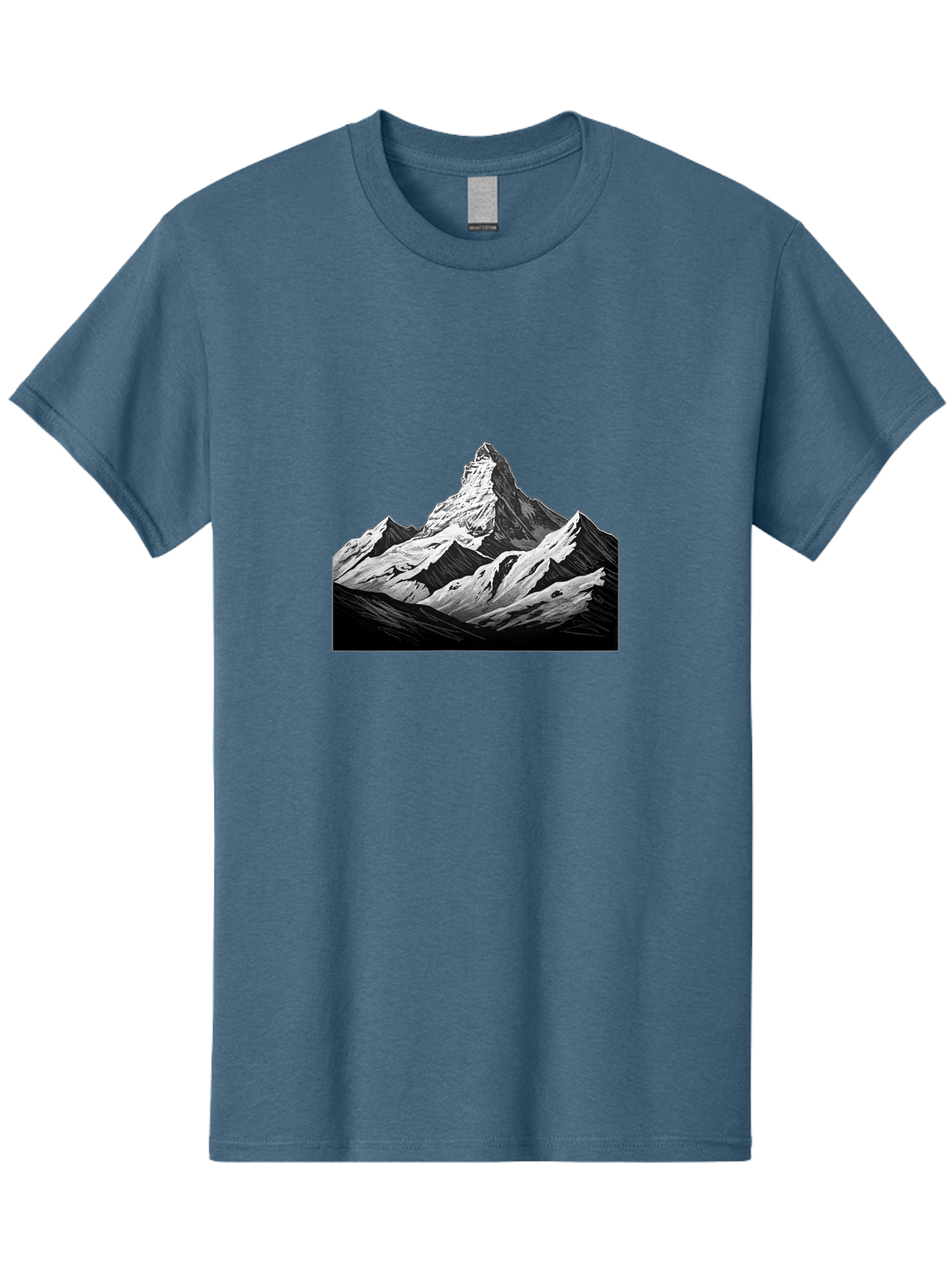 Snowy-Mountain Men'S Graphic Tee, 100% Cotton, Comfortable Casual Summer Wear, Machine Washable, Vintage Camera, Old Camera, Antique Camera, Black Camera, Classic Photography, Photography Equipment, Nostalgic Device, Film Camera, Camera Art Bah157