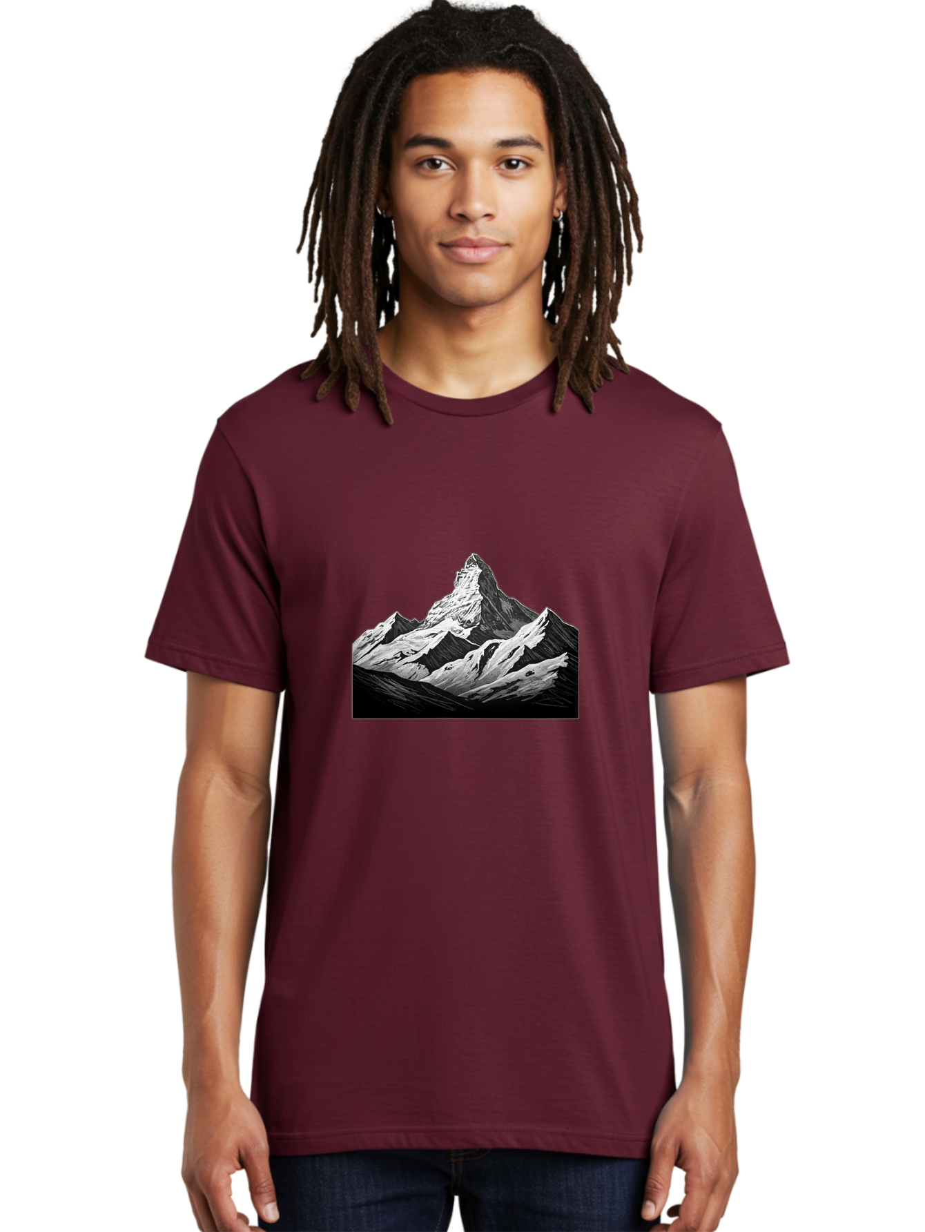 Snowy-Mountain Men'S Graphic Tee, 100% Cotton, Comfortable Casual Summer Wear, Machine Washable, Vintage Camera, Old Camera, Antique Camera, Black Camera, Classic Photography, Photography Equipment, Nostalgic Device, Film Camera, Camera Art Bah157