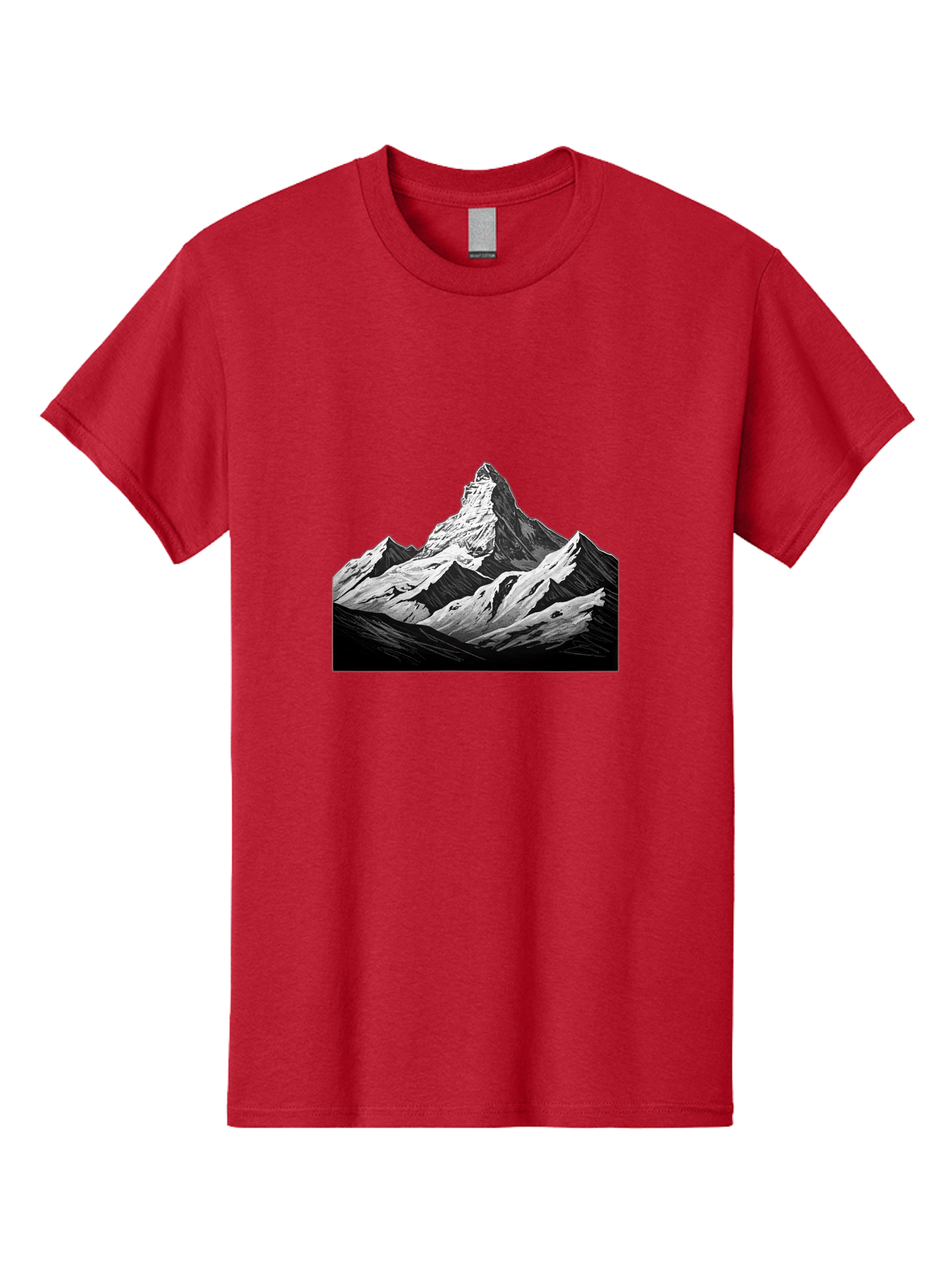 Snowy-Mountain Men'S Graphic Tee, 100% Cotton, Comfortable Casual Summer Wear, Machine Washable, Vintage Camera, Old Camera, Antique Camera, Black Camera, Classic Photography, Photography Equipment, Nostalgic Device, Film Camera, Camera Art Bah157