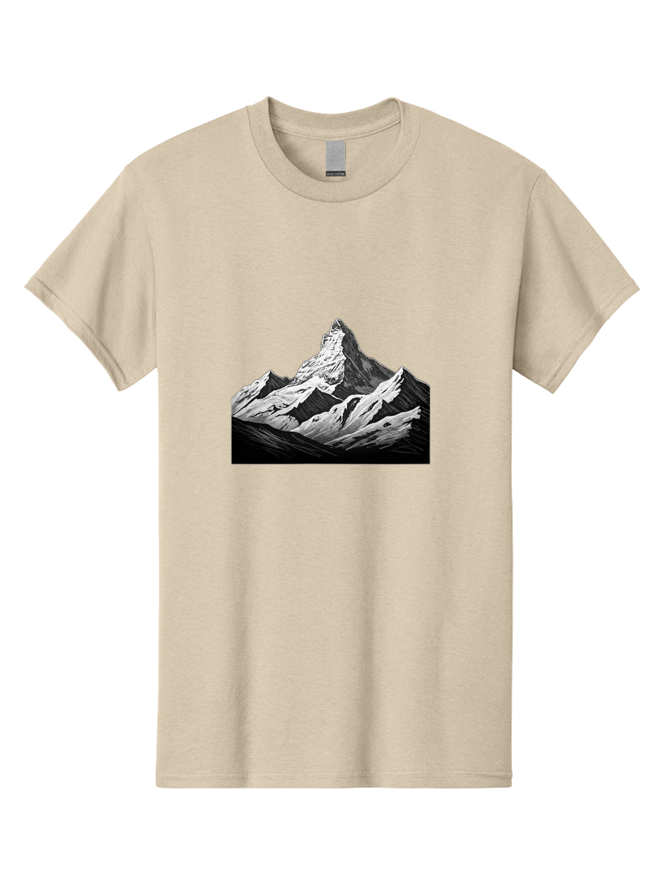 Snowy-Mountain Men'S Graphic Tee, 100% Cotton, Comfortable Casual Summer Wear, Machine Washable, Vintage Camera, Old Camera, Antique Camera, Black Camera, Classic Photography, Photography Equipment, Nostalgic Device, Film Camera, Camera Art Bah157