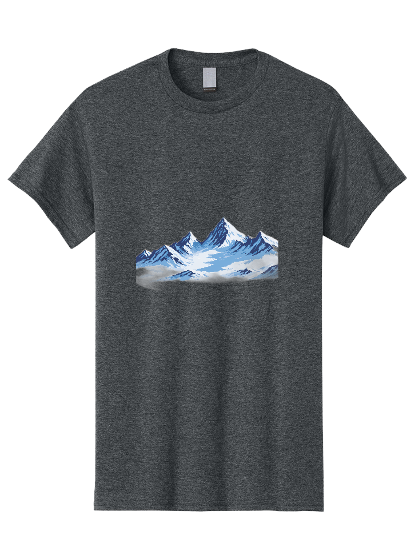 Snowy-Mountains Men'S Graphic Tee, 100% Cotton, Comfortable Casual Summer Wear, Machine Washable, Vintage Camera, Old Camera, Antique Camera, Black Camera, Classic Photography, Photography Equipment, Nostalgic Device, Film Camera, Camera Art Bah158