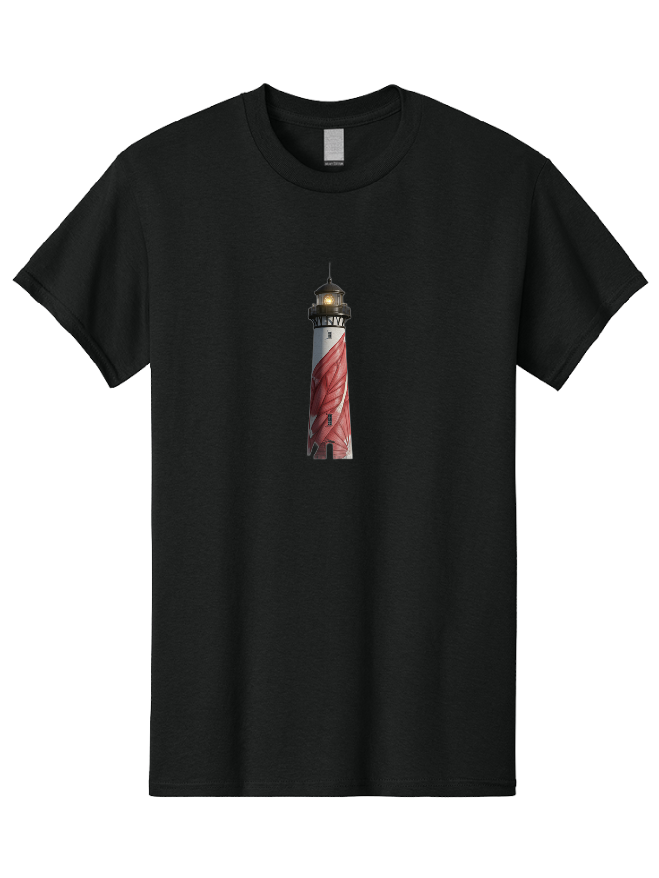 St-Augustine-Lighthouse Men'S Graphic Tee, 100% Cotton, Comfortable Casual Summer Wear, Machine Washable, Vintage Camera, Old Camera, Antique Camera, Black Camera, Classic Photography, Photography Equipment, Nostalgic Device, Film Camera, Bah169