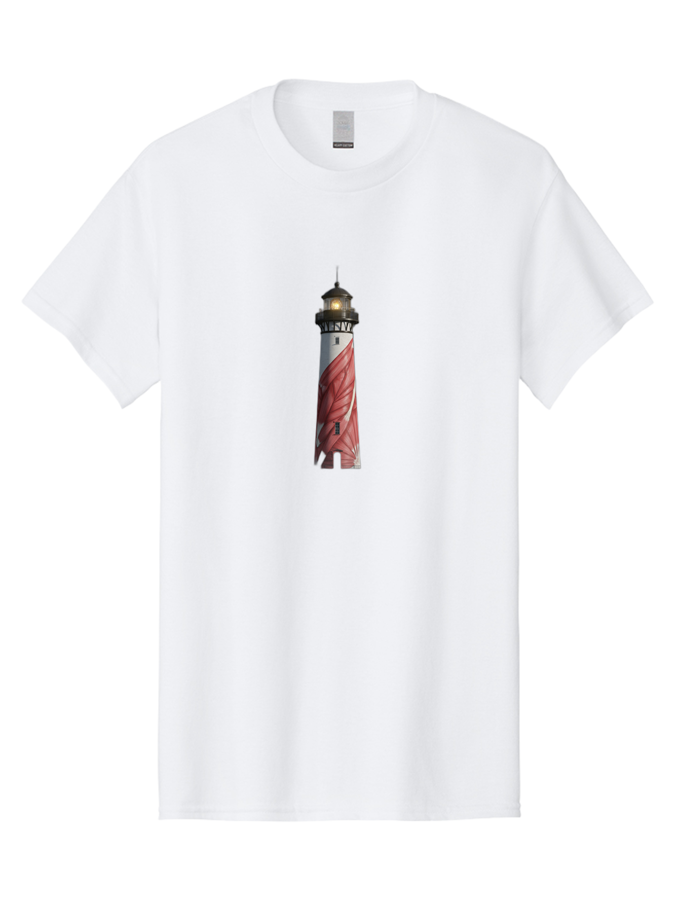 St-Augustine-Lighthouse Men'S Graphic Tee, 100% Cotton, Comfortable Casual Summer Wear, Machine Washable, Vintage Camera, Old Camera, Antique Camera, Black Camera, Classic Photography, Photography Equipment, Nostalgic Device, Film Camera, Bah169