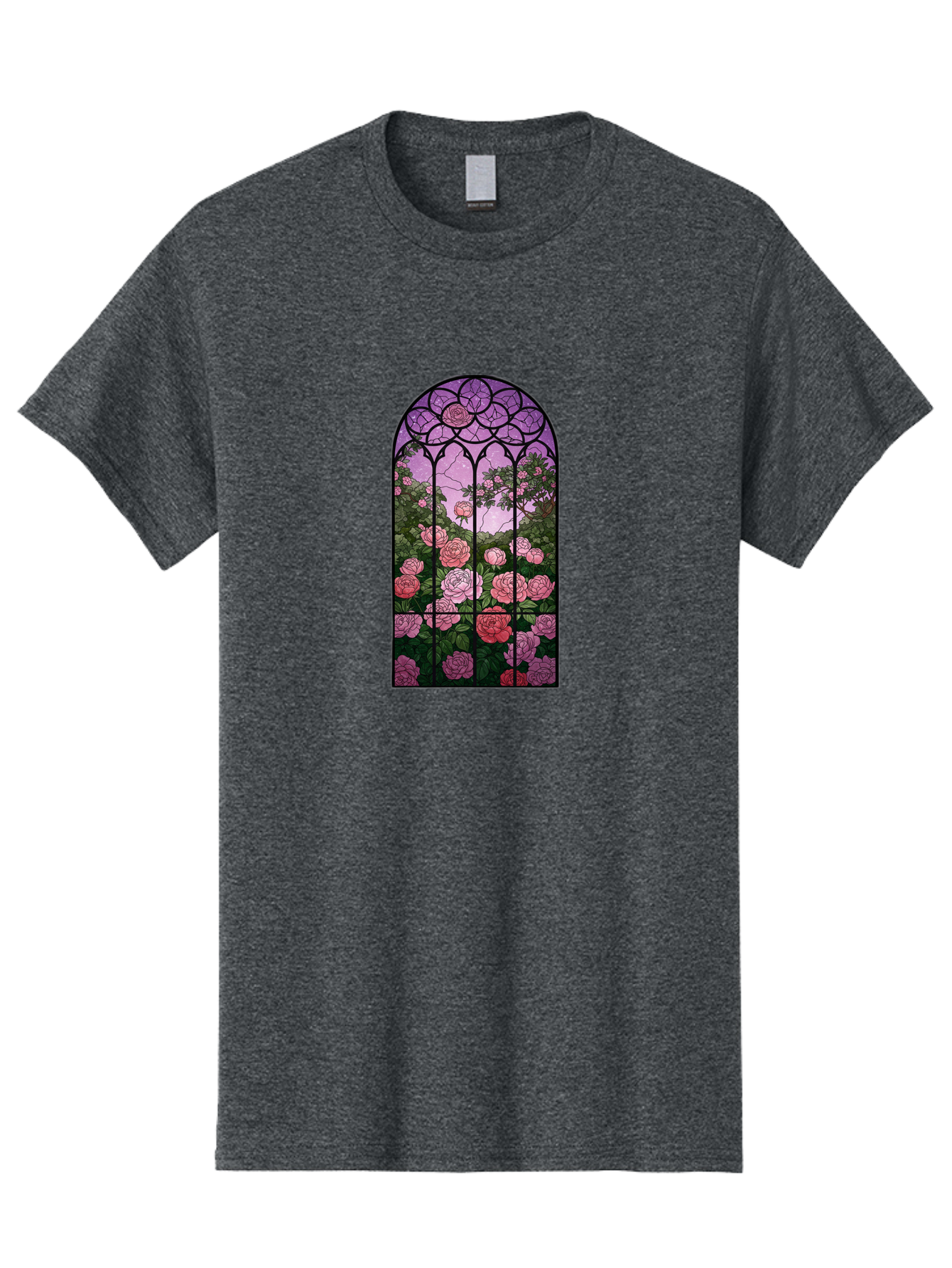 Stained-Glass-Window Men'S Graphic Tee, 100% Cotton, Comfortable Casual Summer Wear, Machine Washable, Vintage Camera, Old Camera, Antique Camera, Black Camera, Classic Photography, Photography Equipment, Nostalgic Device, Film Camera, Bah175