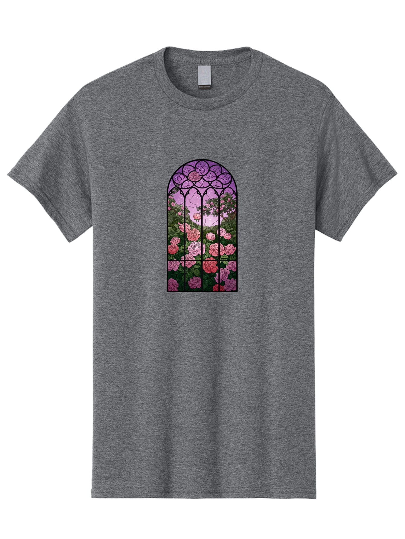 Stained-Glass-Window Men'S Graphic Tee, 100% Cotton, Comfortable Casual Summer Wear, Machine Washable, Vintage Camera, Old Camera, Antique Camera, Black Camera, Classic Photography, Photography Equipment, Nostalgic Device, Film Camera, Bah175