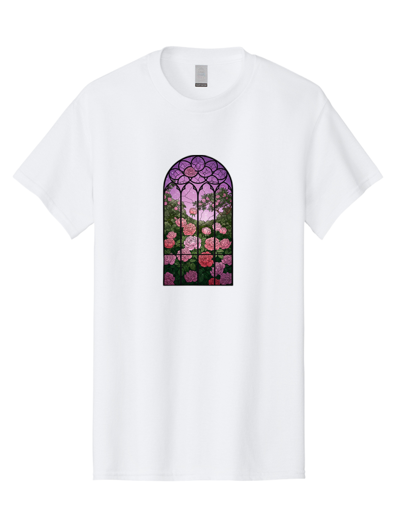Stained-Glass-Window Men'S Graphic Tee, 100% Cotton, Comfortable Casual Summer Wear, Machine Washable, Vintage Camera, Old Camera, Antique Camera, Black Camera, Classic Photography, Photography Equipment, Nostalgic Device, Film Camera, Bah175