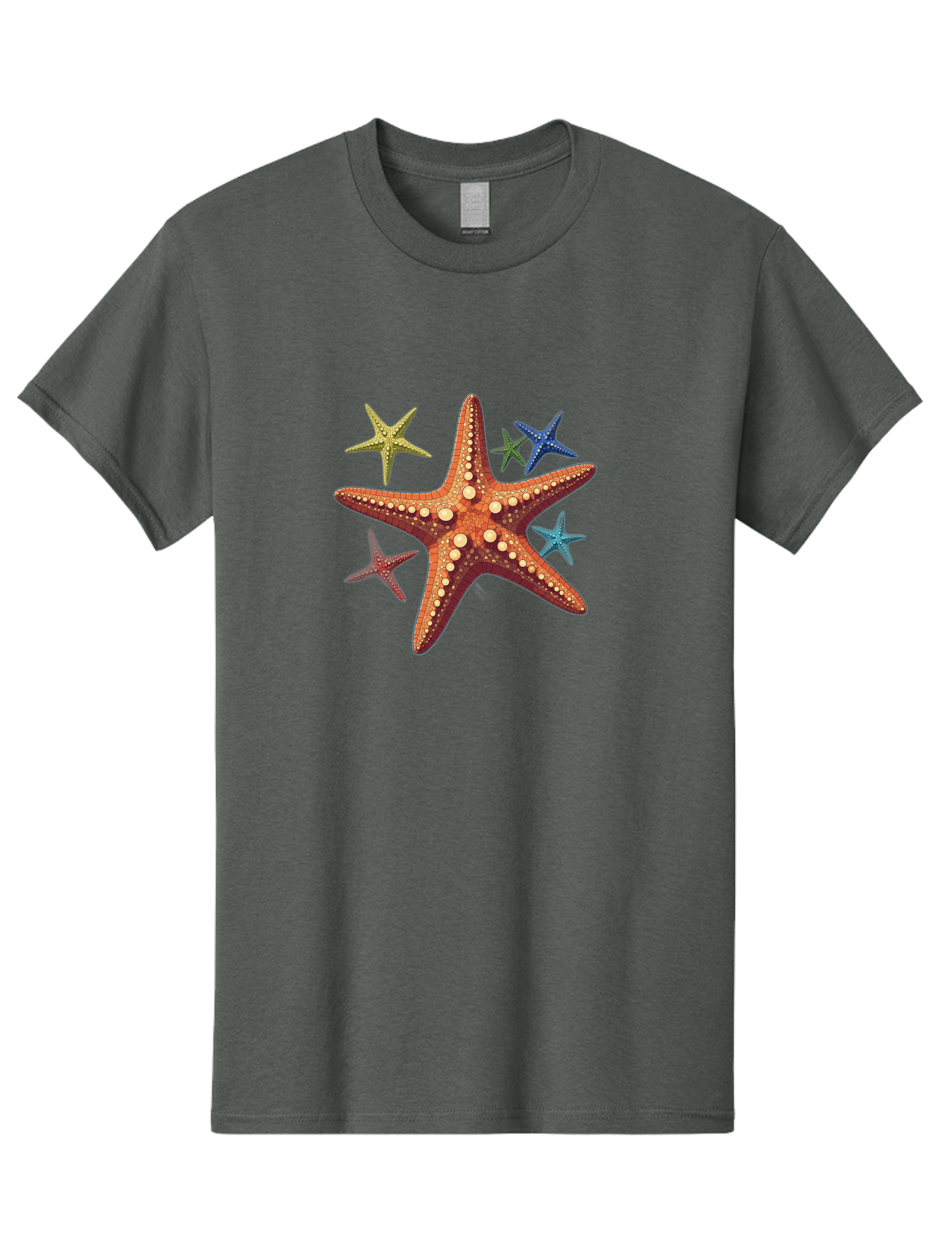 Starfish-Set Men'S Graphic Tee, 100% Cotton, Comfortable Casual Summer Wear, Machine Washable, Vintage Camera, Old Camera, Antique Camera, Black Camera, Classic Photography, Photography Equipment, Nostalgic Device, Film Camera, Camera Art Bah178