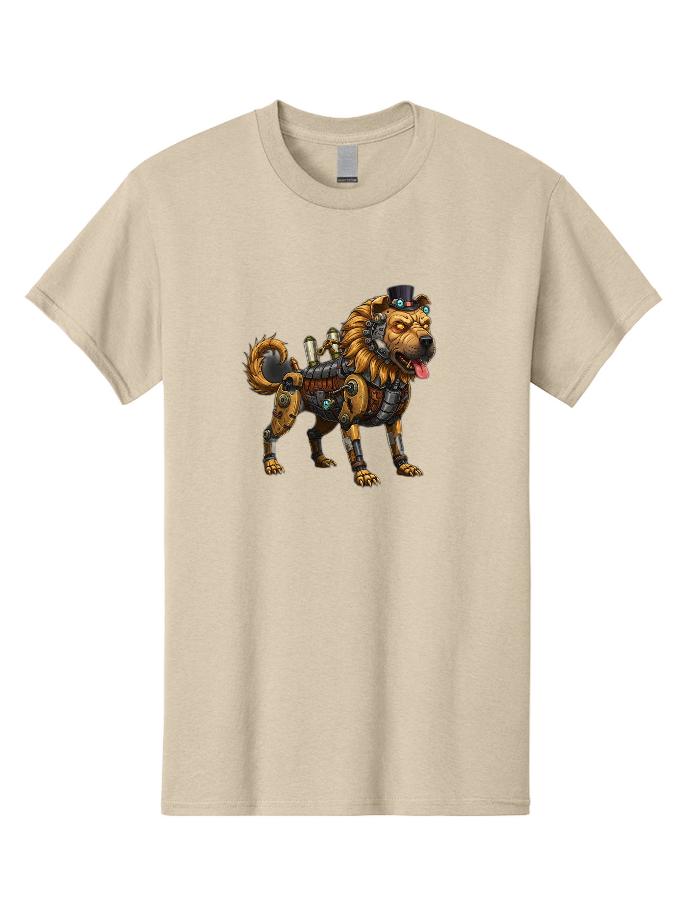 Steampunk-Dog Men'S Graphic Tee, 100% Cotton, Comfortable Casual Summer Wear, Machine Washable, Vintage Camera, Old Camera, Antique Camera, Black Camera, Classic Photography, Photography Equipment, Nostalgic Device, Film Camera, Camera Art Bah181