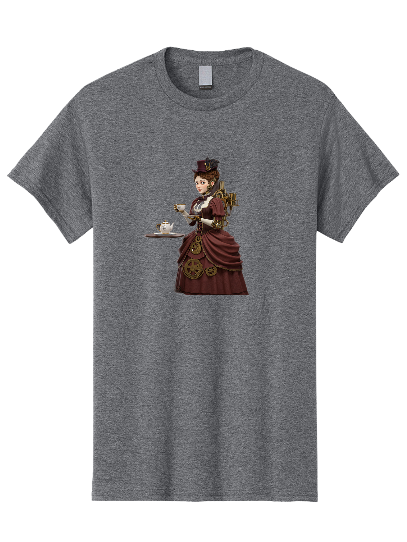 Steampunk-Lady Men'S Graphic Tee, 100% Cotton, Comfortable Casual Summer Wear, Machine Washable, Vintage Camera, Old Camera, Antique Camera, Black Camera, Classic Photography, Photography Equipment, Nostalgic Device, Film Camera, Camera Art Bah185