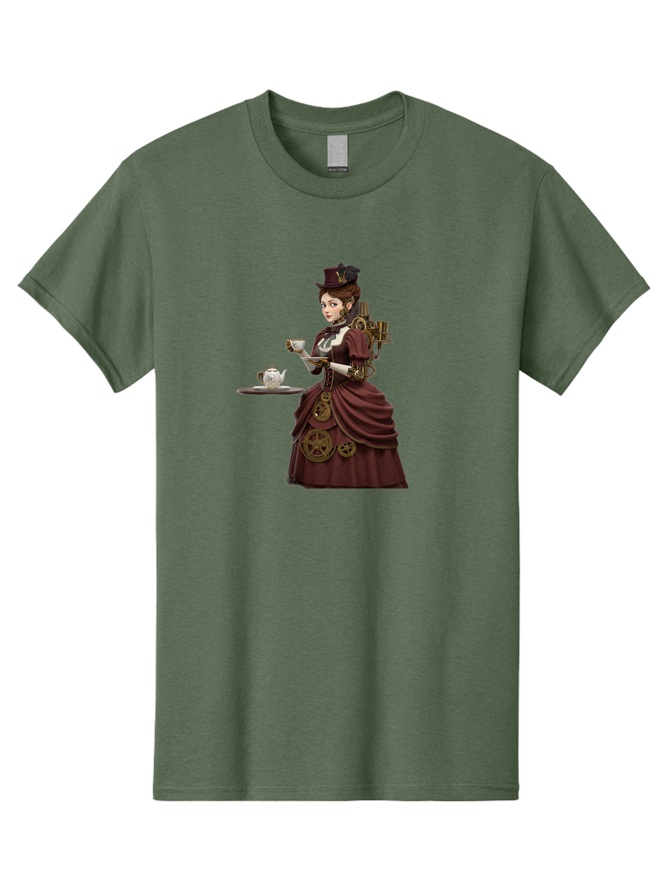 Steampunk-Lady Men'S Graphic Tee, 100% Cotton, Comfortable Casual Summer Wear, Machine Washable, Vintage Camera, Old Camera, Antique Camera, Black Camera, Classic Photography, Photography Equipment, Nostalgic Device, Film Camera, Camera Art Bah185