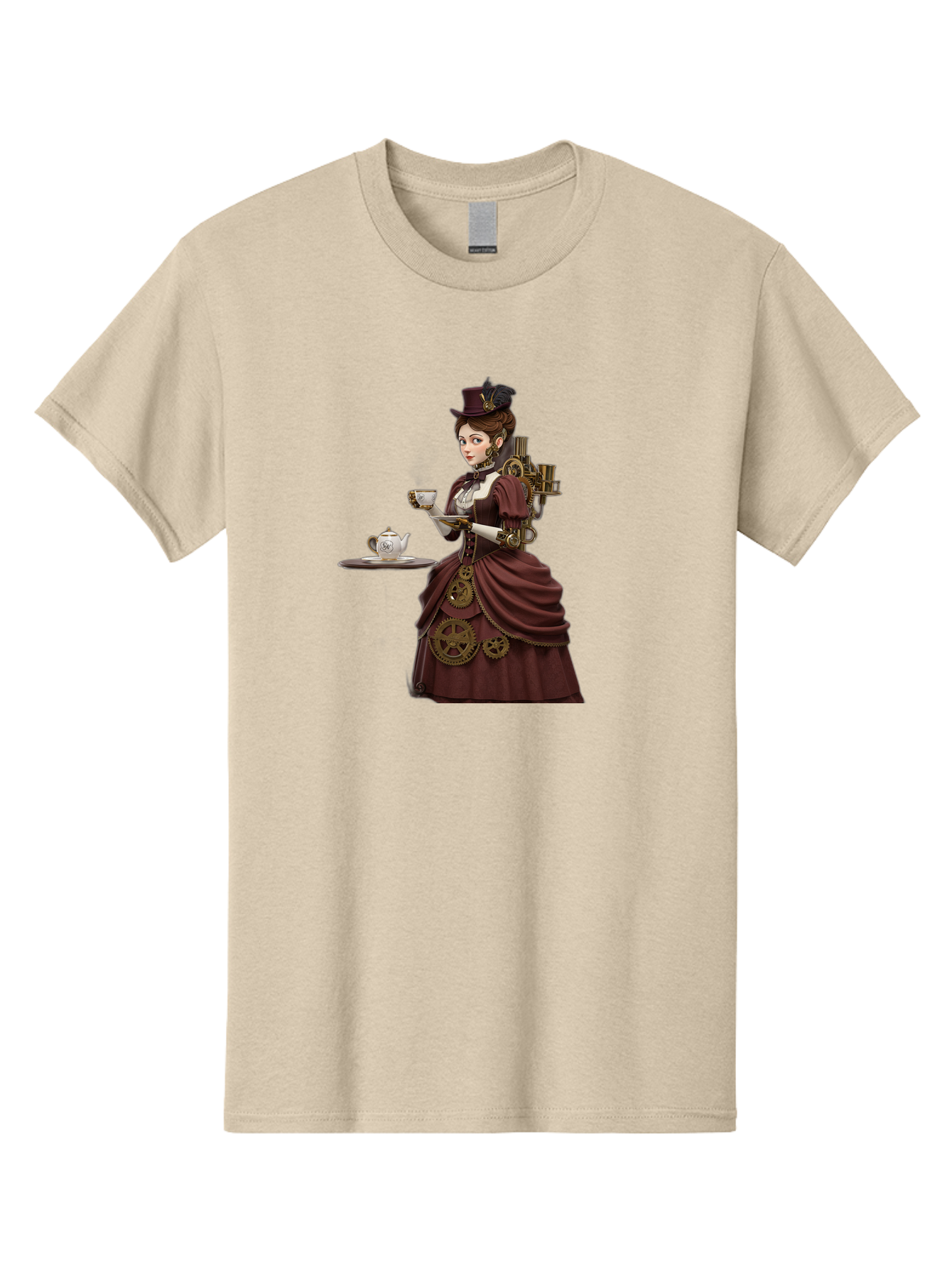 Steampunk-Lady Men'S Graphic Tee, 100% Cotton, Comfortable Casual Summer Wear, Machine Washable, Vintage Camera, Old Camera, Antique Camera, Black Camera, Classic Photography, Photography Equipment, Nostalgic Device, Film Camera, Camera Art Bah185