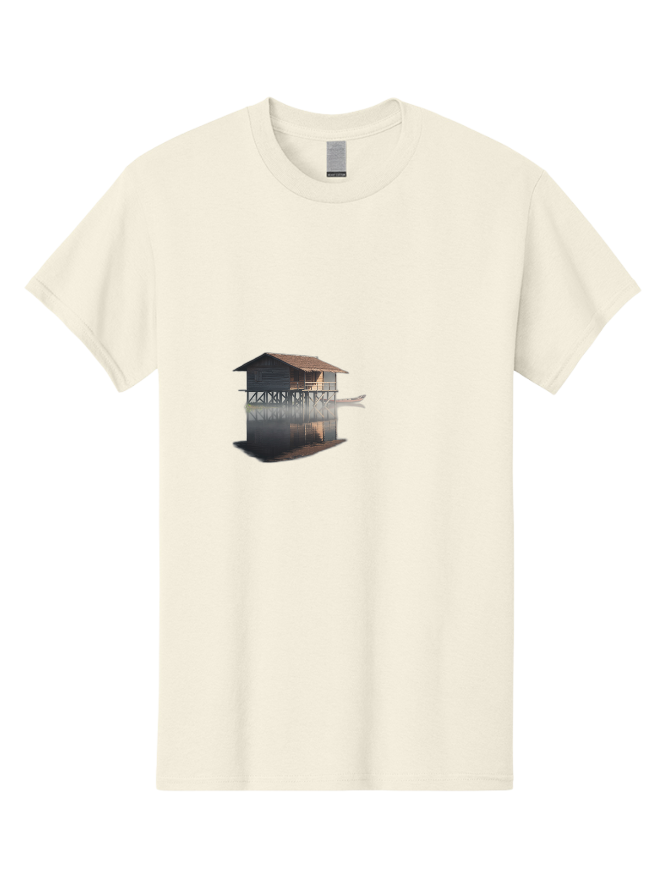 Stilt-House-1 Men'S Graphic Tee, 100% Cotton, Comfortable Casual Summer Wear, Machine Washable, Vintage Camera, Old Camera, Antique Camera, Black Camera, Classic Photography, Photography Equipment, Nostalgic Device, Film Camera, Camera Art Bah189