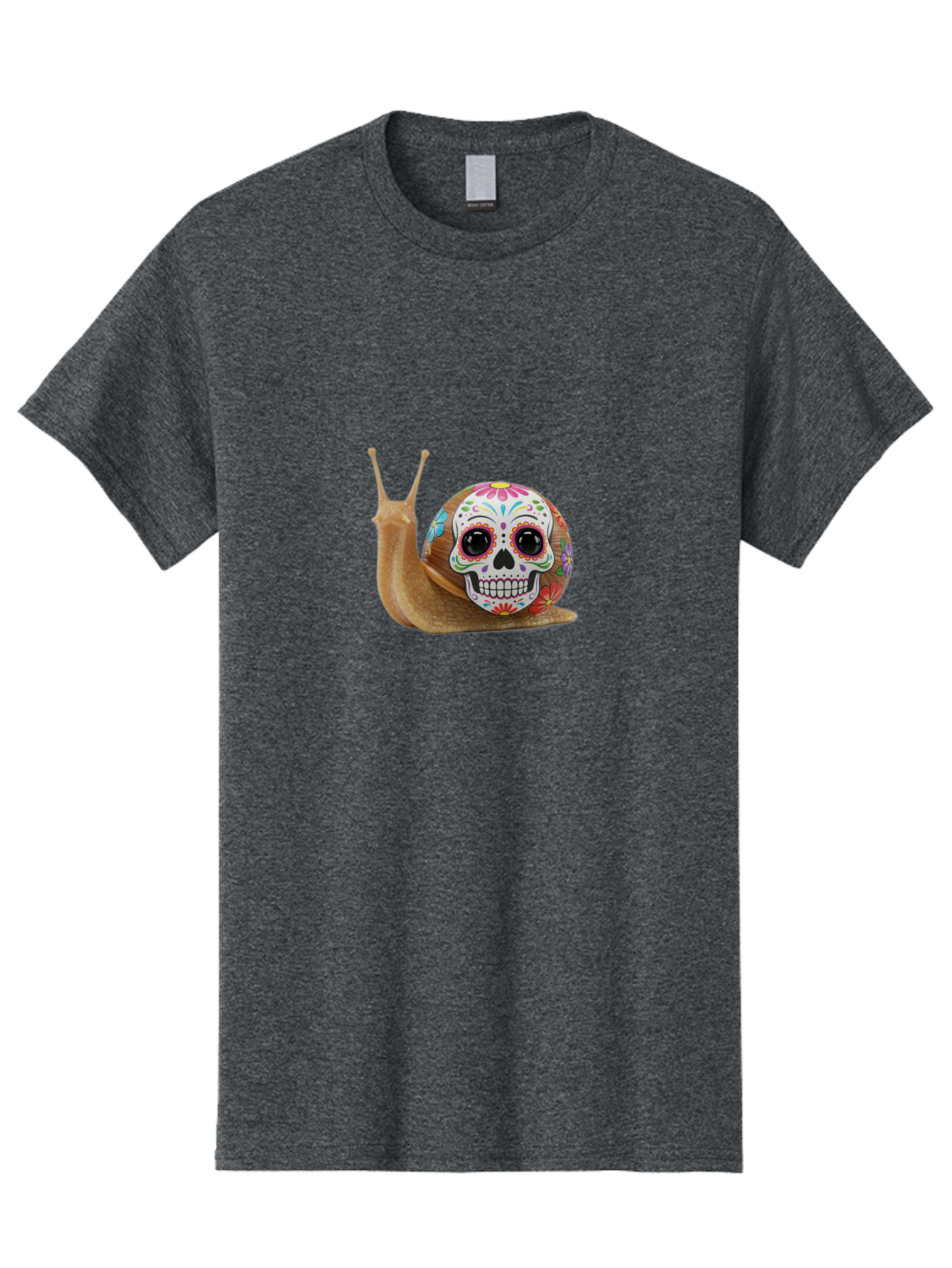 Sugar-Skull-Snail Men'S Graphic Tee, 100% Cotton, Comfortable Casual Summer Wear, Machine Washable, Vintage Camera, Old Camera, Antique Camera, Black Camera, Classic Photography, Photography Equipment, Nostalgic Device, Film Camera, Camera Art Bah199