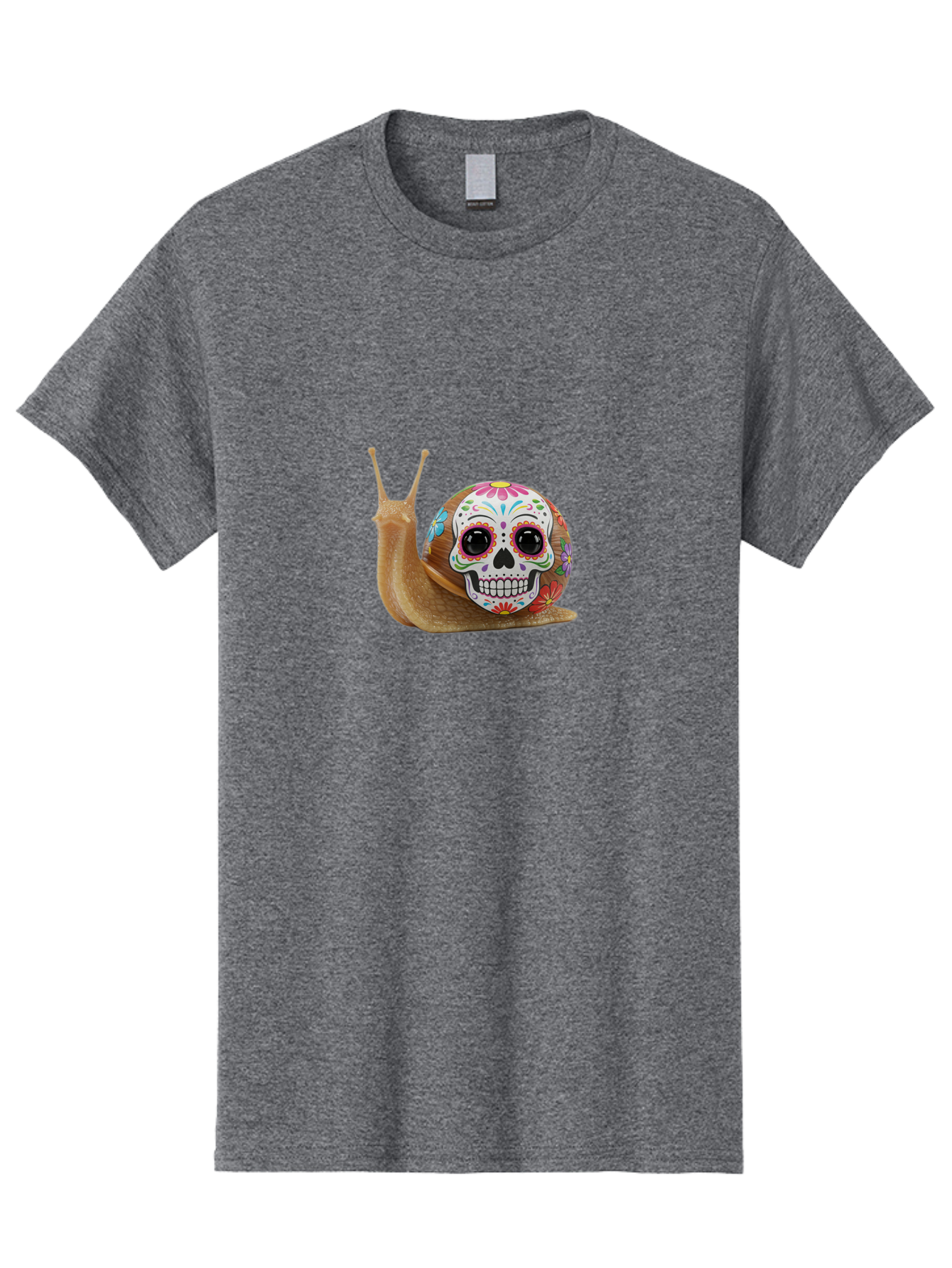 Sugar-Skull-Snail Men'S Graphic Tee, 100% Cotton, Comfortable Casual Summer Wear, Machine Washable, Vintage Camera, Old Camera, Antique Camera, Black Camera, Classic Photography, Photography Equipment, Nostalgic Device, Film Camera, Camera Art Bah199