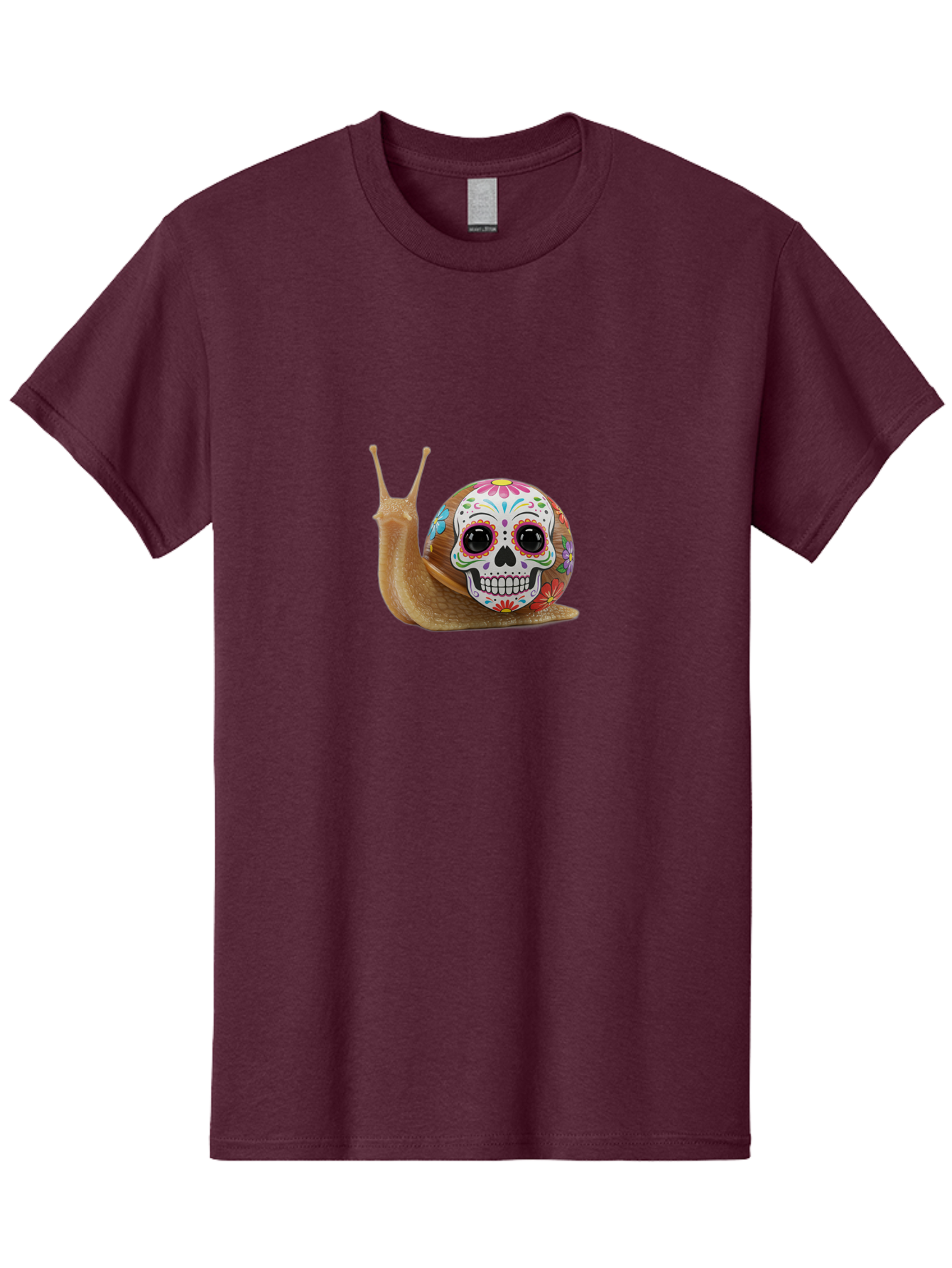 Sugar-Skull-Snail Men'S Graphic Tee, 100% Cotton, Comfortable Casual Summer Wear, Machine Washable, Vintage Camera, Old Camera, Antique Camera, Black Camera, Classic Photography, Photography Equipment, Nostalgic Device, Film Camera, Camera Art Bah199