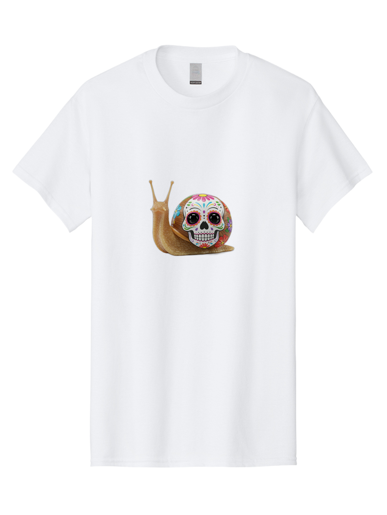 Sugar-Skull-Snail Men'S Graphic Tee, 100% Cotton, Comfortable Casual Summer Wear, Machine Washable, Vintage Camera, Old Camera, Antique Camera, Black Camera, Classic Photography, Photography Equipment, Nostalgic Device, Film Camera, Camera Art Bah199