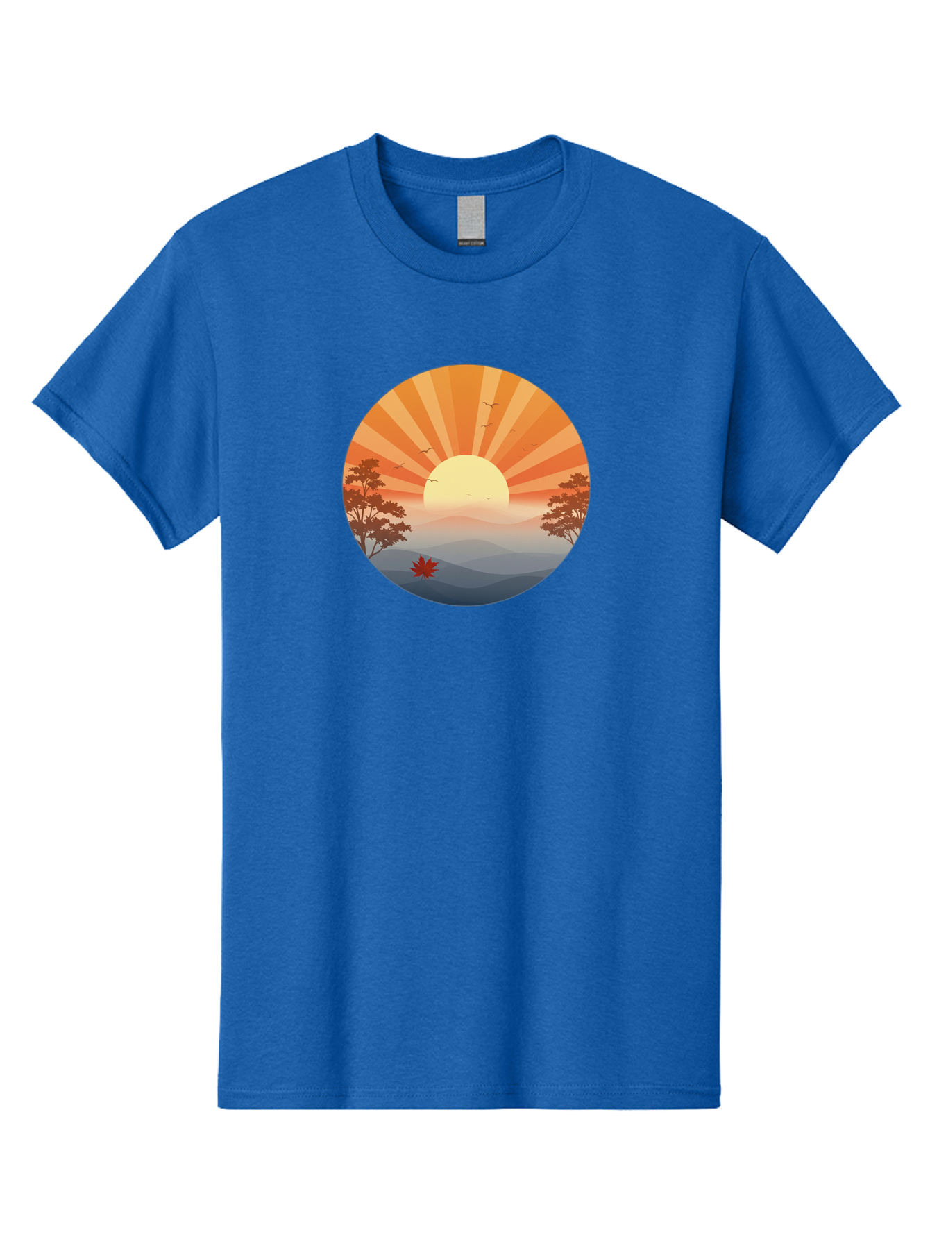 Sunset-Landscape Men'S Graphic Tee, 100% Cotton, Comfortable Casual Summer Wear, Machine Washable, Vintage Camera, Old Camera, Antique Camera, Black Camera, Classic Photography, Photography Equipment, Nostalgic Device, Film Camera, Camera Art Bah208