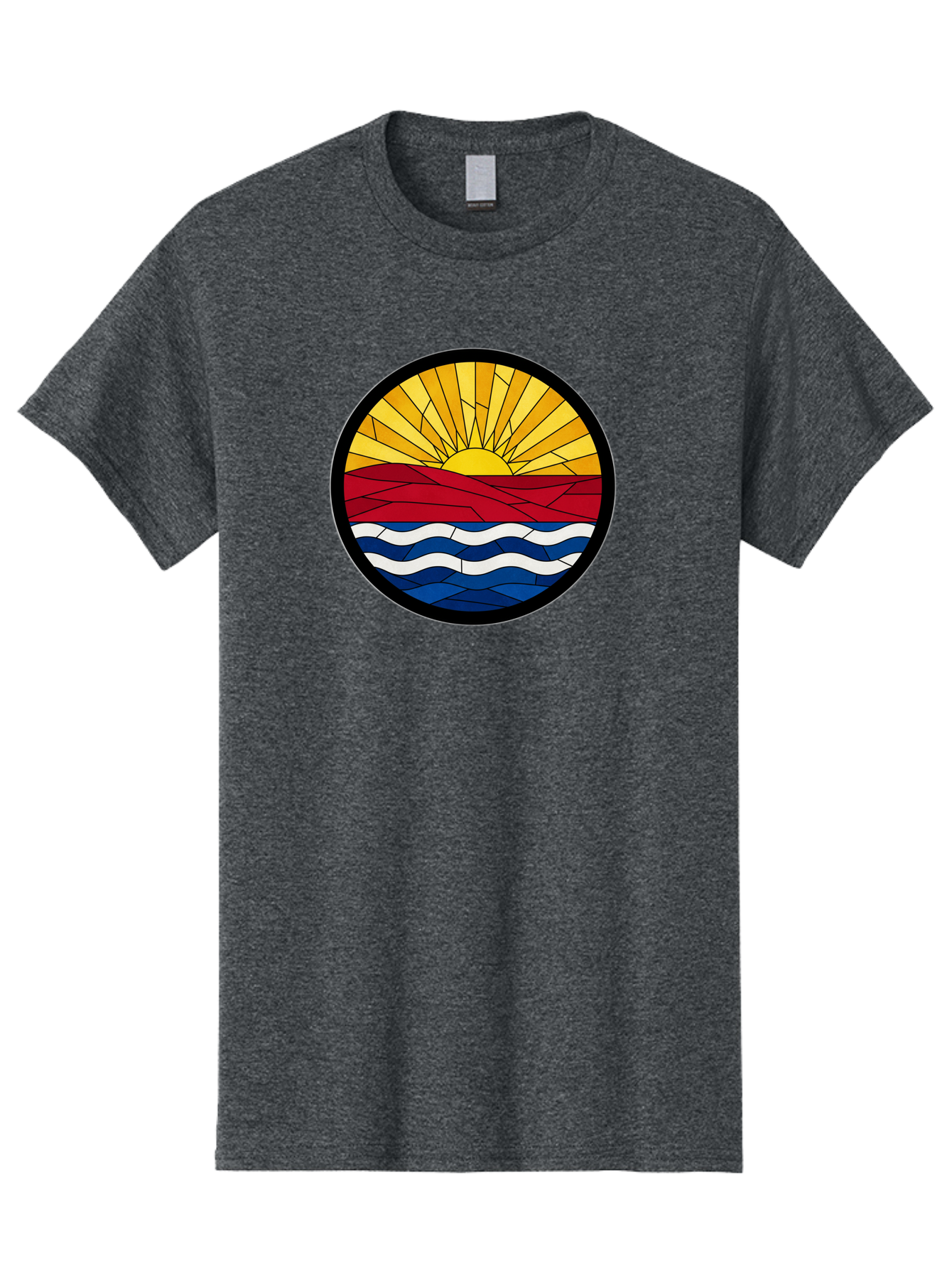 Sunset-Waves Men'S Graphic Tee, 100% Cotton, Comfortable Casual Summer Wear, Machine Washable, Vintage Camera, Old Camera, Antique Camera, Black Camera, Classic Photography, Photography Equipment, Nostalgic Device, Film Camera, Camera Art Bah210