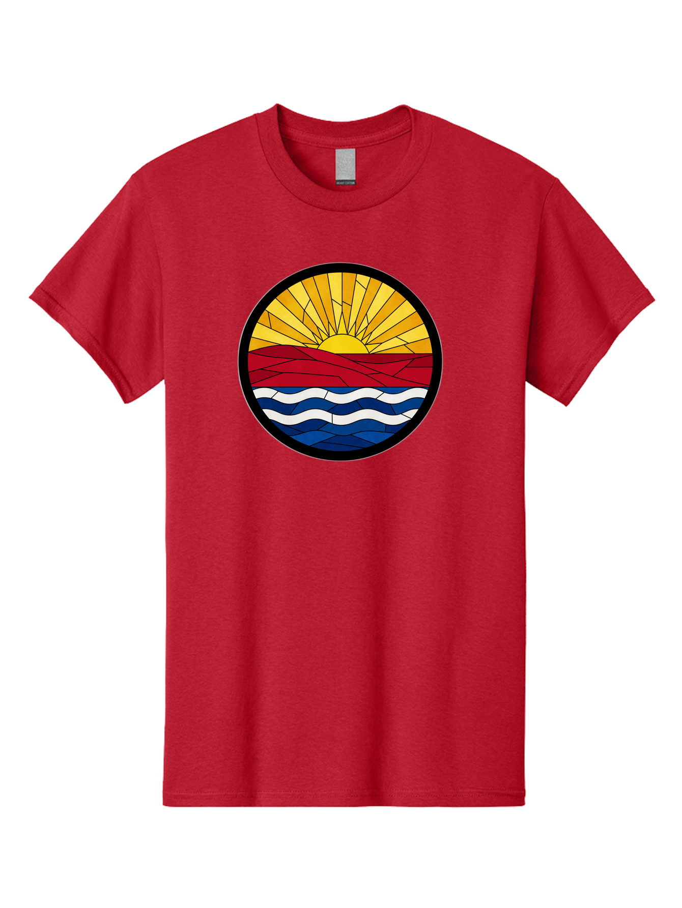 Sunset-Waves Men'S Graphic Tee, 100% Cotton, Comfortable Casual Summer Wear, Machine Washable, Vintage Camera, Old Camera, Antique Camera, Black Camera, Classic Photography, Photography Equipment, Nostalgic Device, Film Camera, Camera Art Bah210