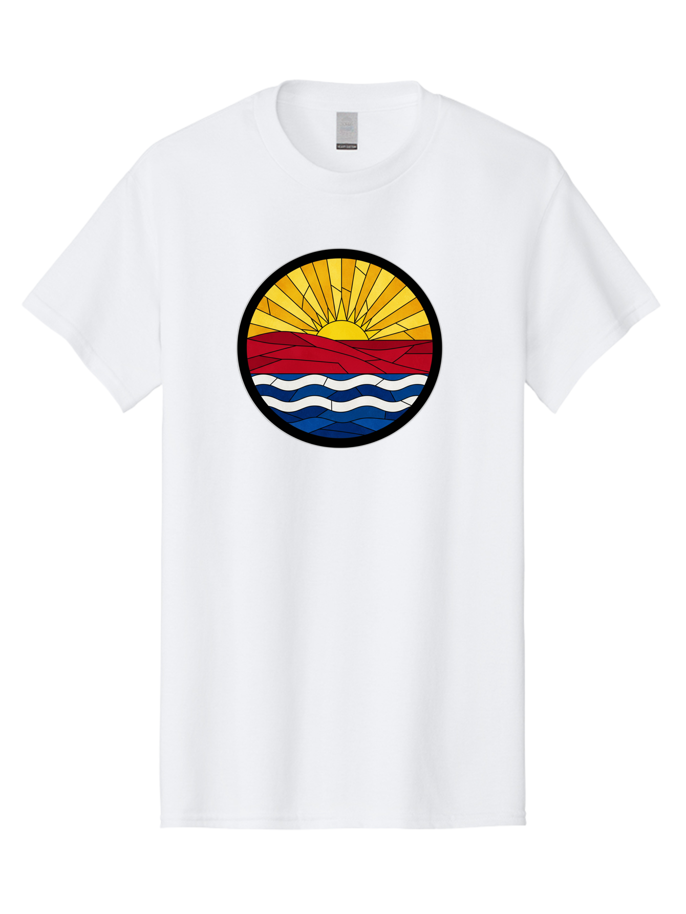 Sunset-Waves Men'S Graphic Tee, 100% Cotton, Comfortable Casual Summer Wear, Machine Washable, Vintage Camera, Old Camera, Antique Camera, Black Camera, Classic Photography, Photography Equipment, Nostalgic Device, Film Camera, Camera Art Bah210