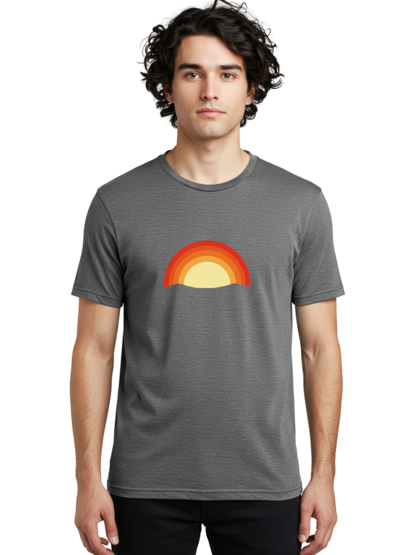 Sunset Men'S Graphic Tee, 100% Cotton, Comfortable Casual Summer Wear, Machine Washable, Vintage Camera, Old Camera, Antique Camera, Black Camera, Classic Photography, Photography Equipment, Nostalgic Device, Film Camera, Camera Art Bah211